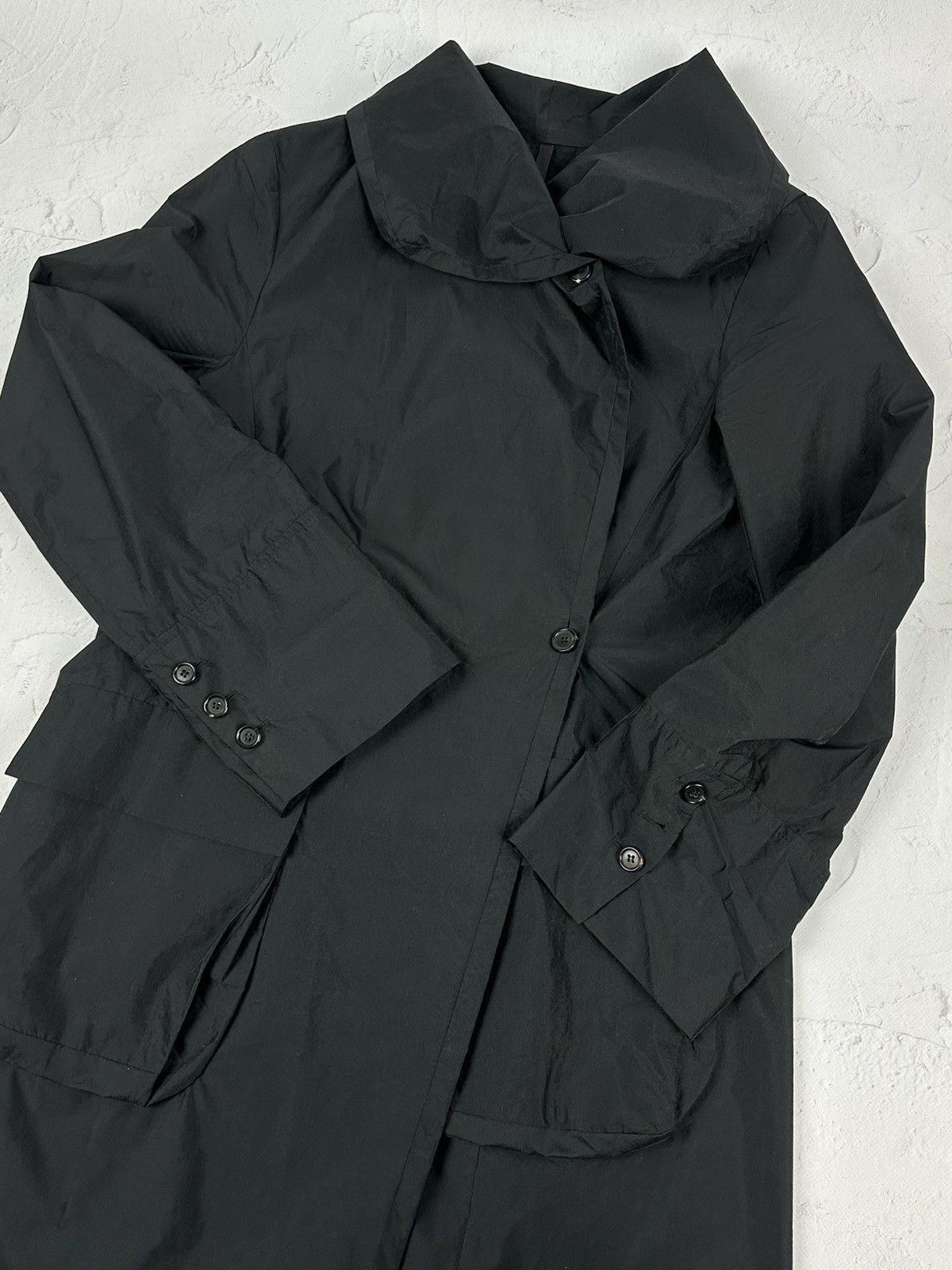 Japanese Brand × Vintage Vintage Oversized Black Dress Size L / US 10 / IT 46 - 5 Thumbnail