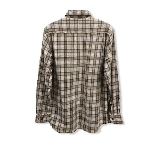 Flannel × Vintage Vintage Authentic Jeanswear Plaid Tartan Flannel Shirt 👕 Size US M / EU 48-50 / 2 - 4 Thumbnail