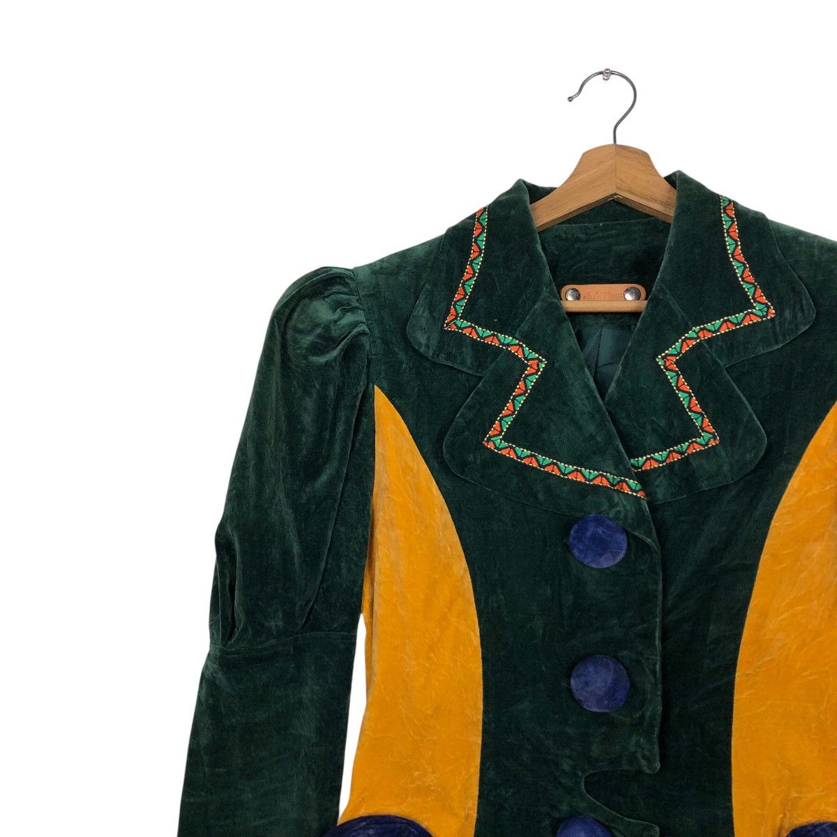 Japanese Brand 📌Vintage Chore Velvet Jacket De La Vianse Issey Miyake Size US M / EU 48-50 / 2 - 8 Thumbnail