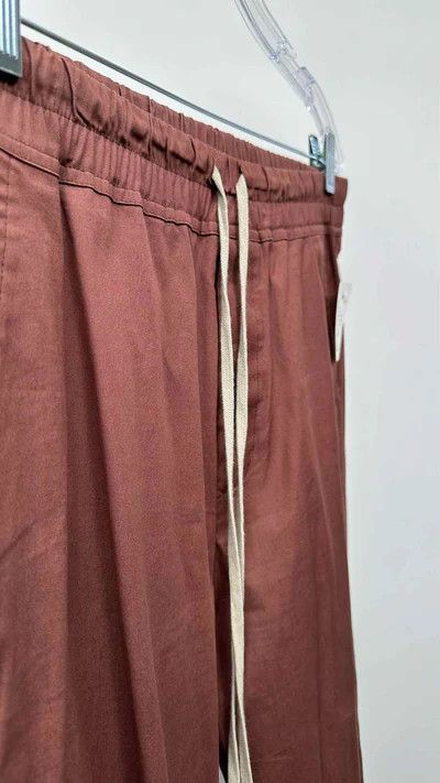 Rick Owens o1tko10426 Concordians Dietrich Easy Pants in Burgundy Size US 36 / EU 52 - 5 Thumbnail