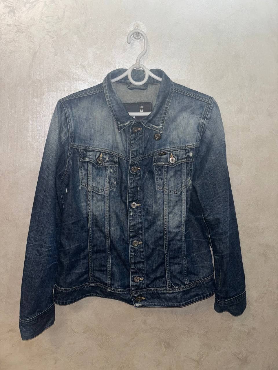 G-Star Vintage G-Star RAW 3301 Trucker Denim Blue Jacket Size US M / EU 48-50 / 2 - 11 Thumbnail