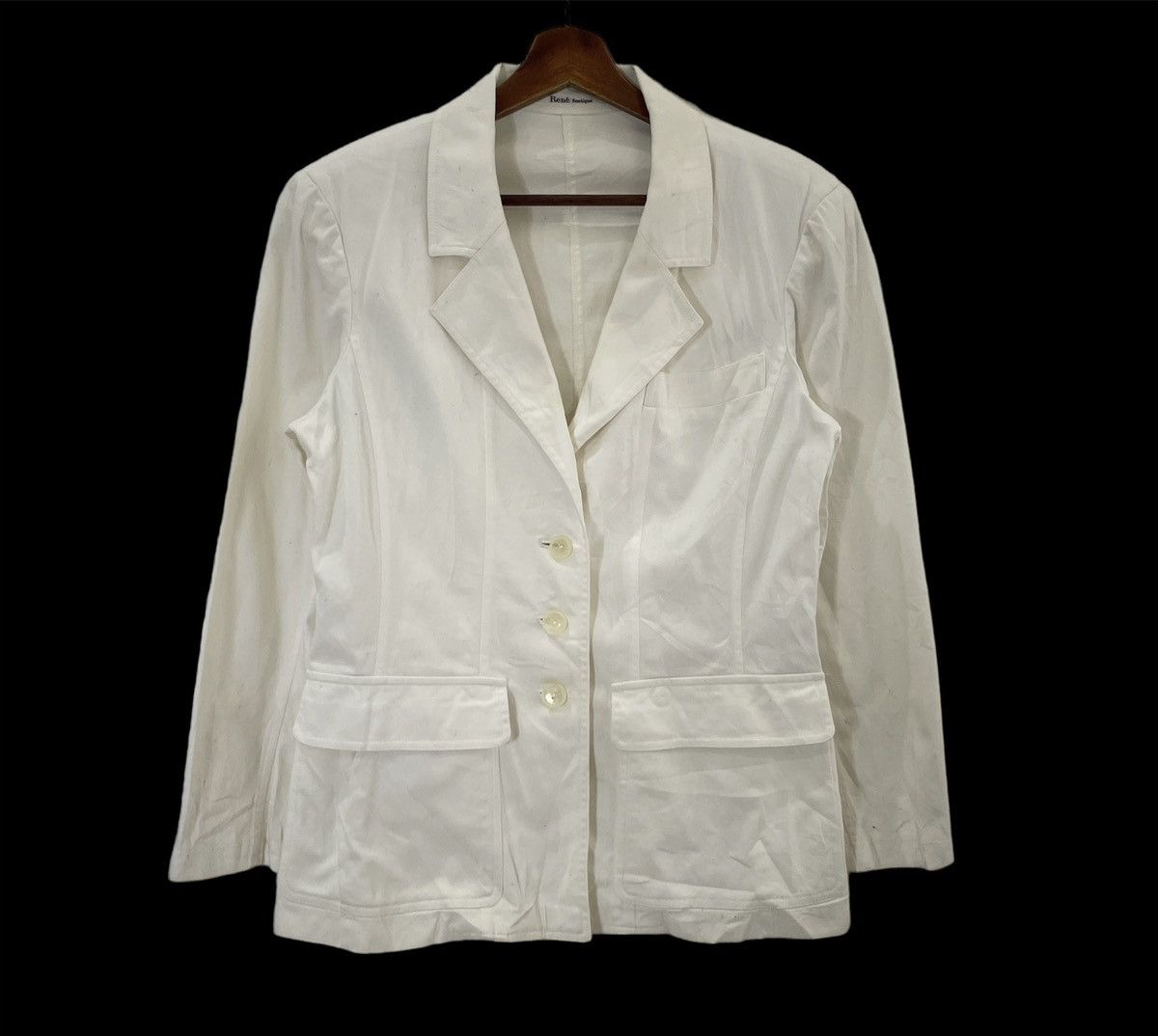 Japanese Brand Rene Boutique Coat Jacket Size L / US 10 / IT 46 - 1 Thumbnail
