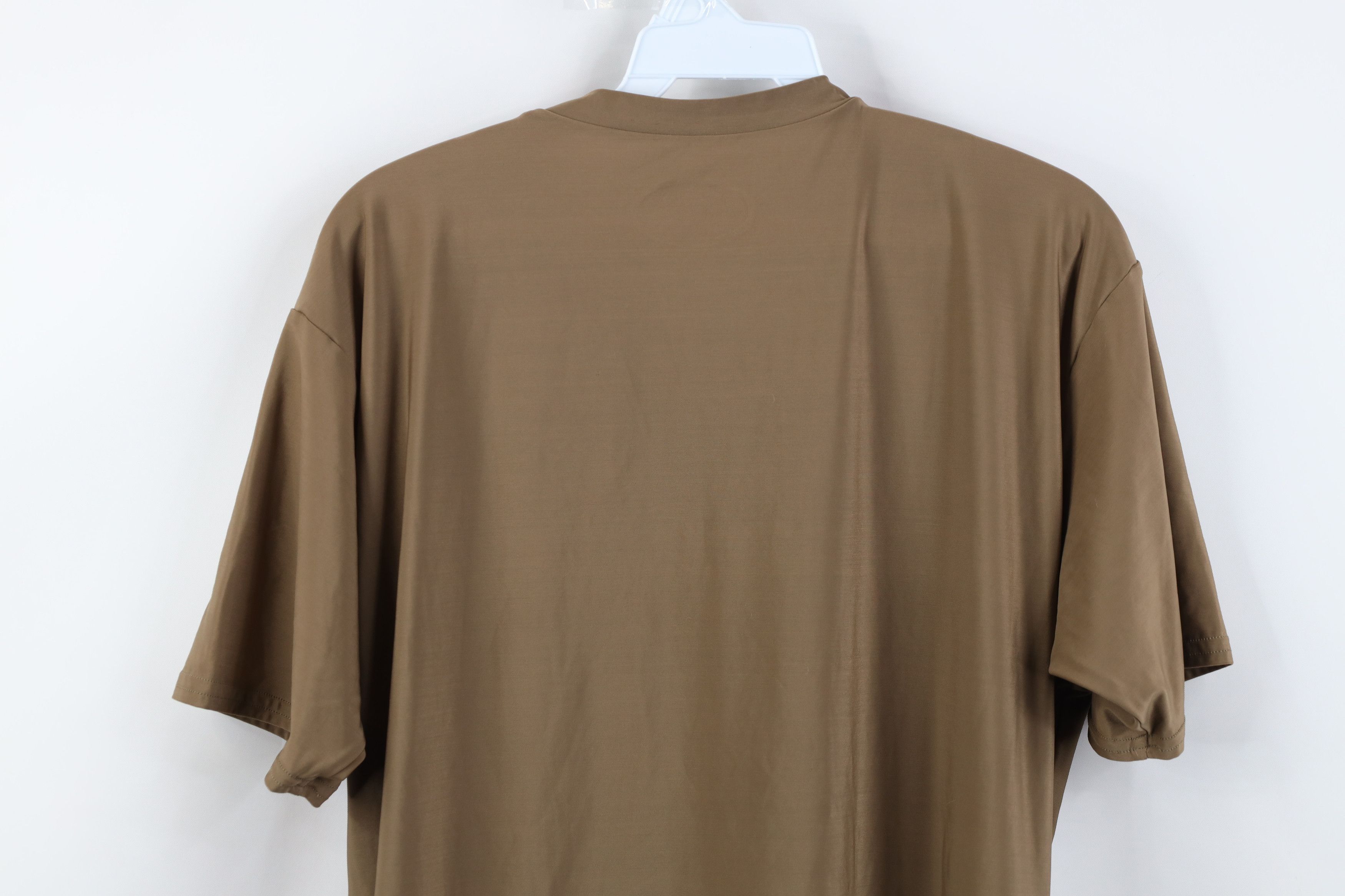 Under Armour Vintage Under Armour Tactical Short Sleeve T-Shirt Brown USA Size US XXL / EU 58 / 5 - 13 Thumbnail