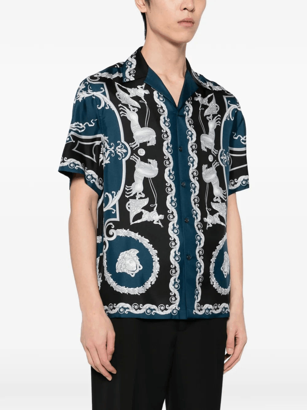 Other Printed Twill Slim Shirt Size US M / EU 48-50 / 2 - 3 Thumbnail
