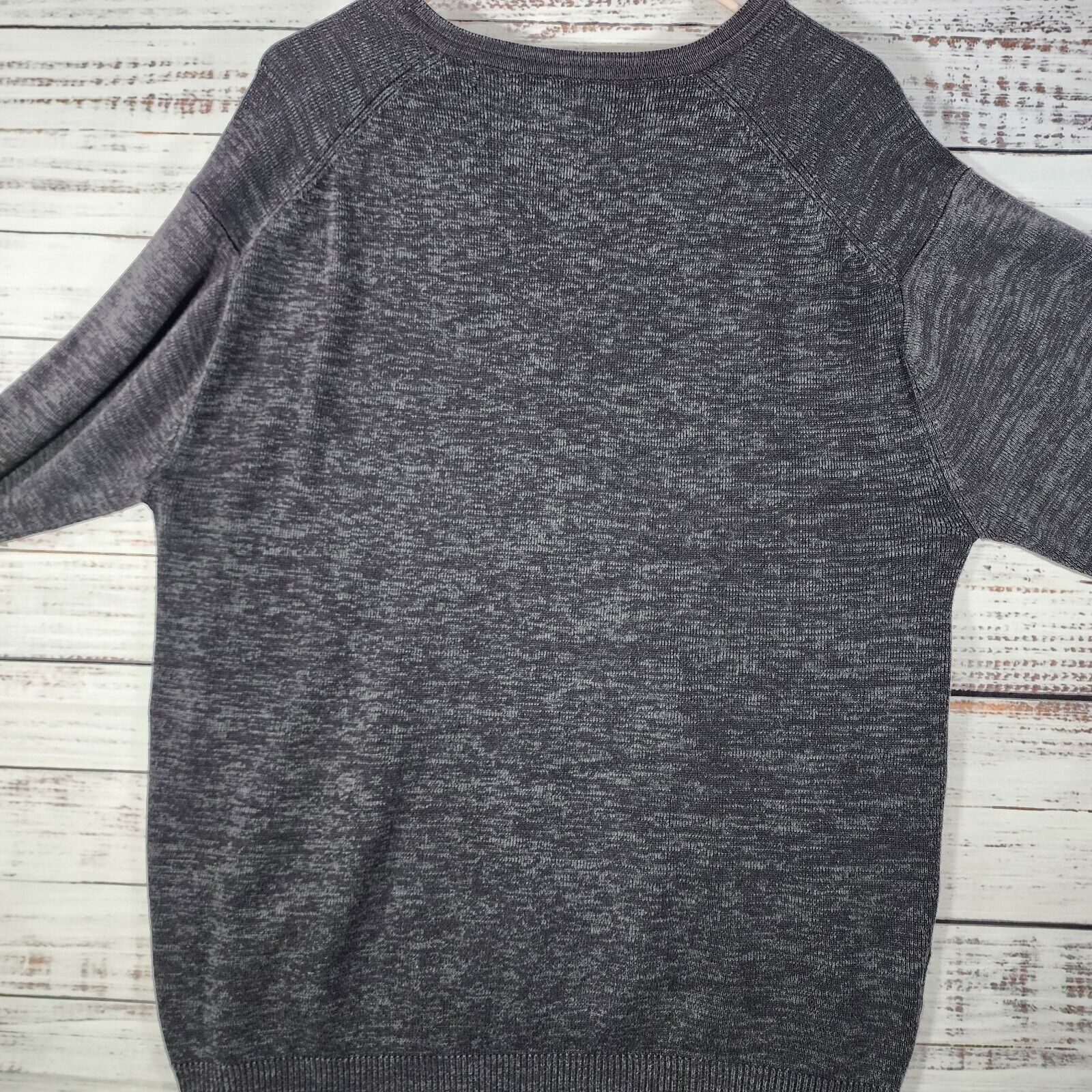 Tommy Bahama Tommy Bahama Sweater Mens XL Gray Crew Silk Cotton Blend Size US XL / EU 56 / 4 - 2 Thumbnail
