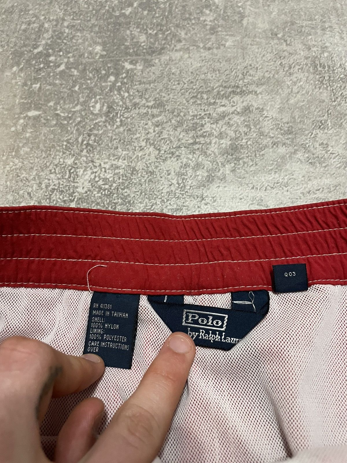 Polo Ralph Lauren × Vintage Vintage Polo Ralph Lauren Nylon Shorts Y2K Size US 30 / EU 46 - 8 Thumbnail