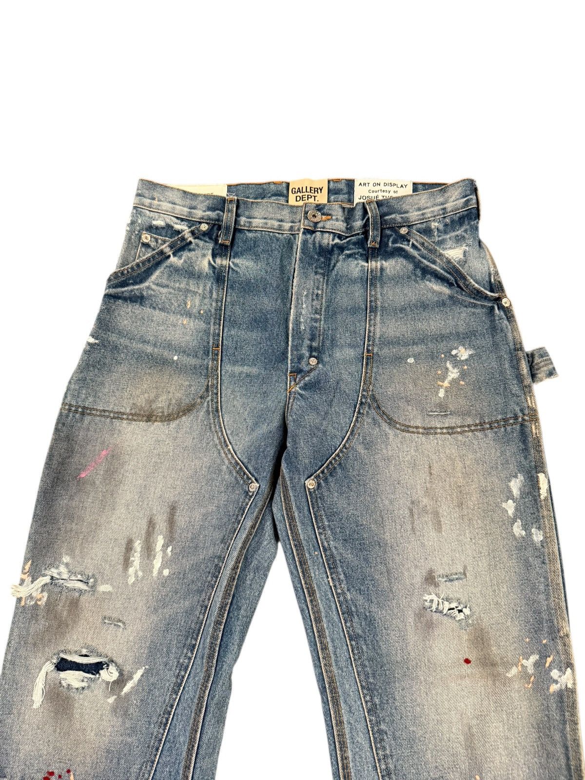 Gallery Dept. Branko Painted & Distressed Carpenter Pants Size US 32 / EU 48 - 4 Thumbnail