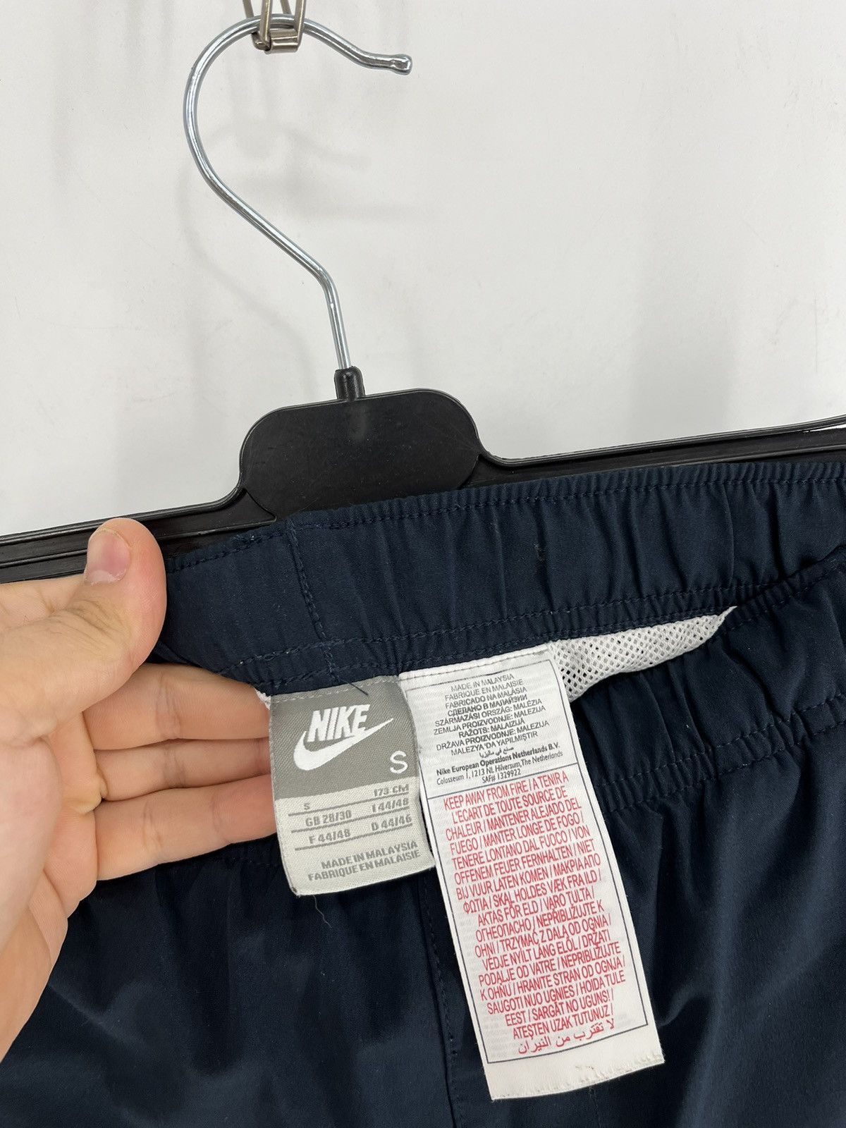Other Nike Track Vintage Pants Nylon Drill Y 2 K Swoosh Joggers Size US 30 / EU 46 - 8 Thumbnail