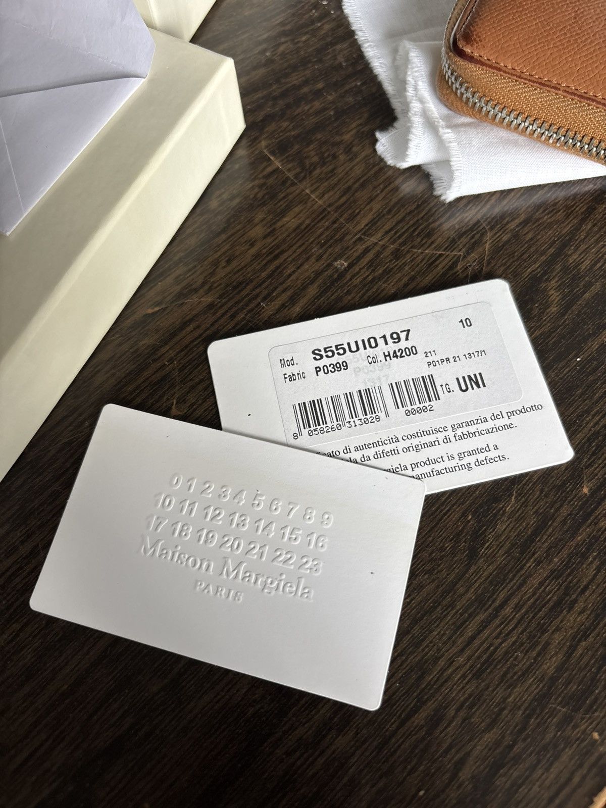 Maison Margiela Stitch Wallet Size ONE SIZE - 11 Thumbnail
