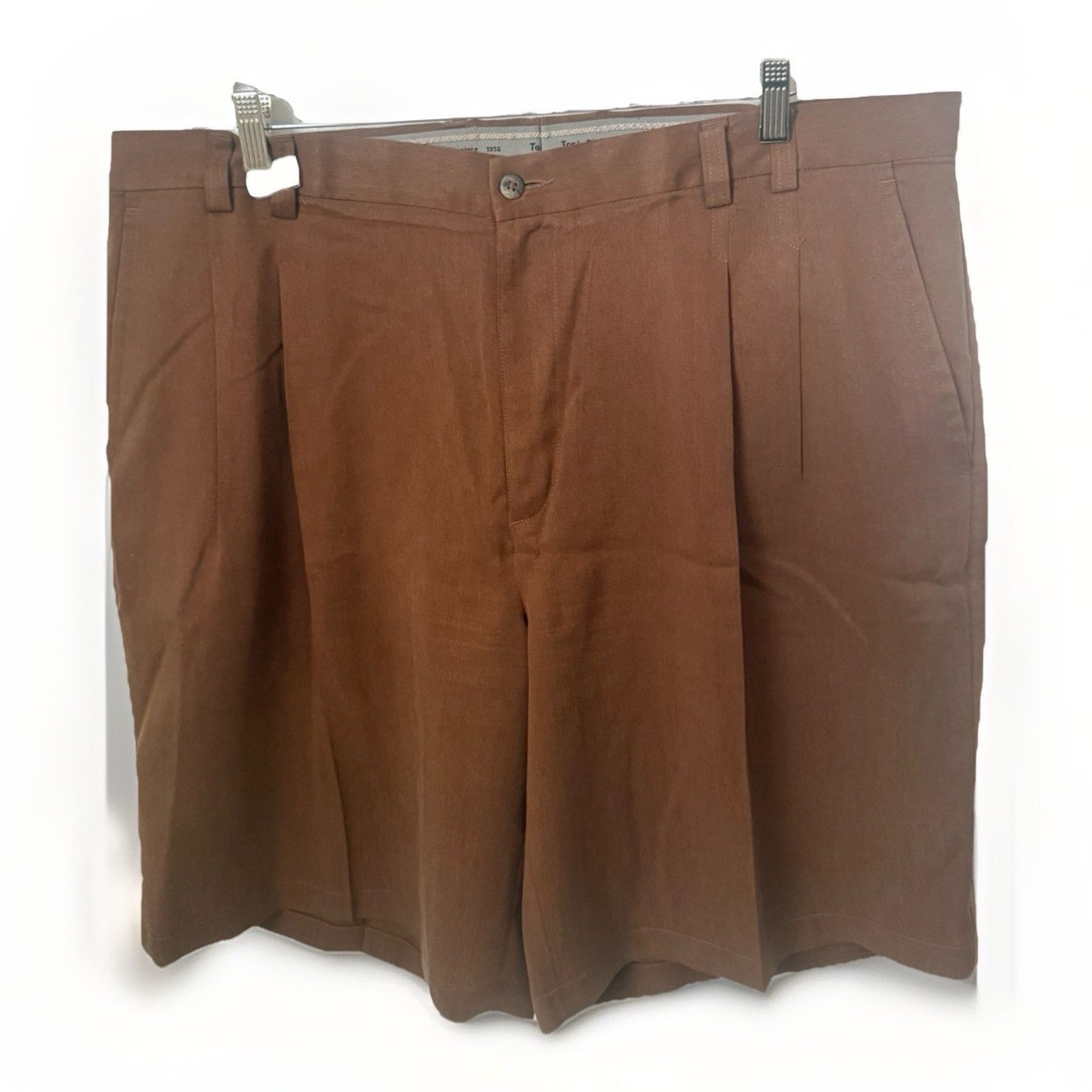 Tori Richard Tori Richard Tencel Blend Pleated Preppy Golf Shorts Size US 42 / EU 58 - 1 Thumbnail