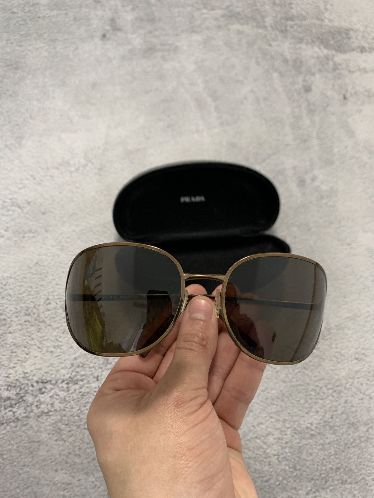 Prada × Vintage Prada Sunglasses Size ONE SIZE - 1 Thumbnail