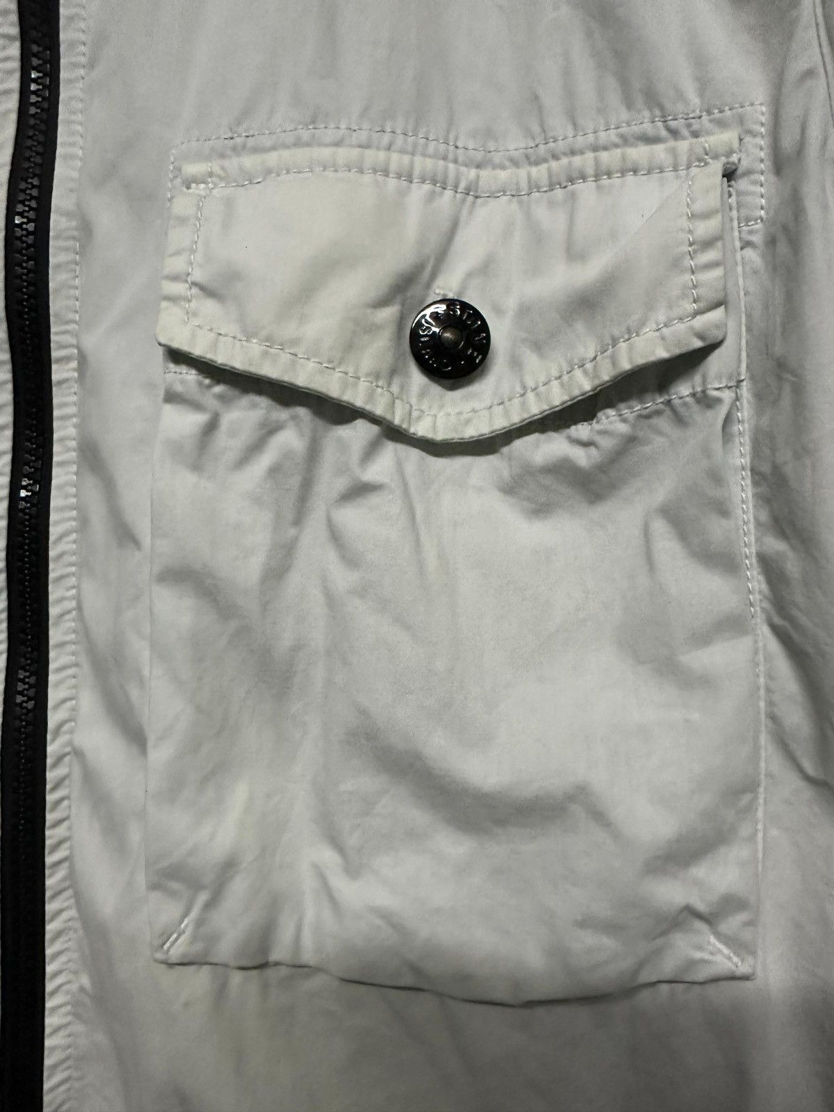 Stone Island Authentic🔥Stone Island 2020 White Cotton Overshirt Size US L / EU 52-54 / 3 - 13 Thumbnail
