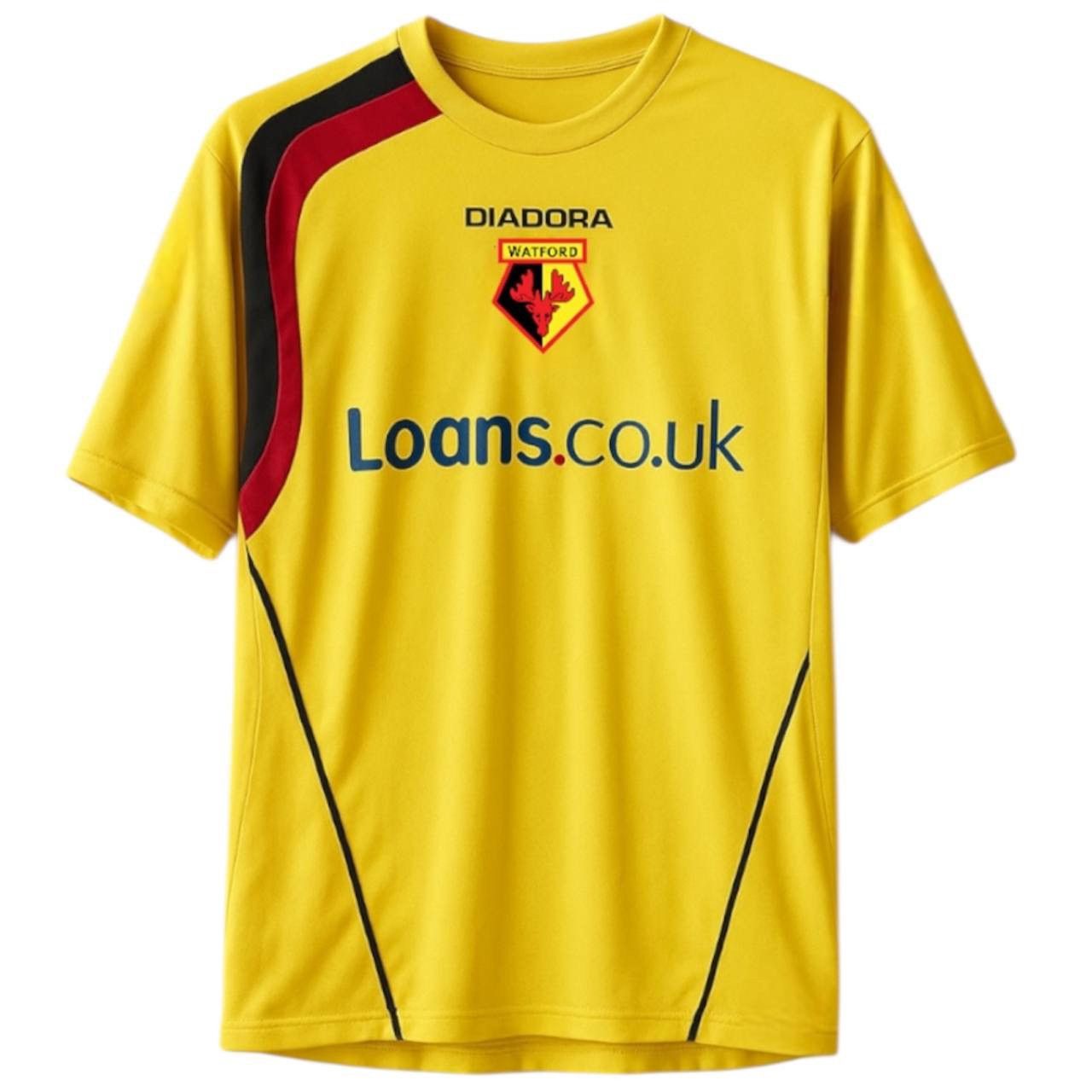 Diadora 2006/07 WATFORD FC HOME SOCCER JERSEY FOOTBALL SHIRT DIADORA Size US L / EU 52-54 / 3 - 1 Thumbnail