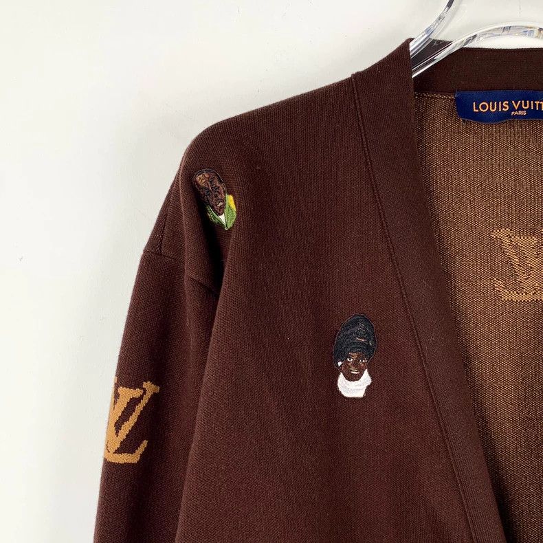 Louis Vuitton Louis Vuitton 24 Fei-Dong co-branded dark brown logo intar Size US XXL / EU 58 / 5 - 3 Thumbnail