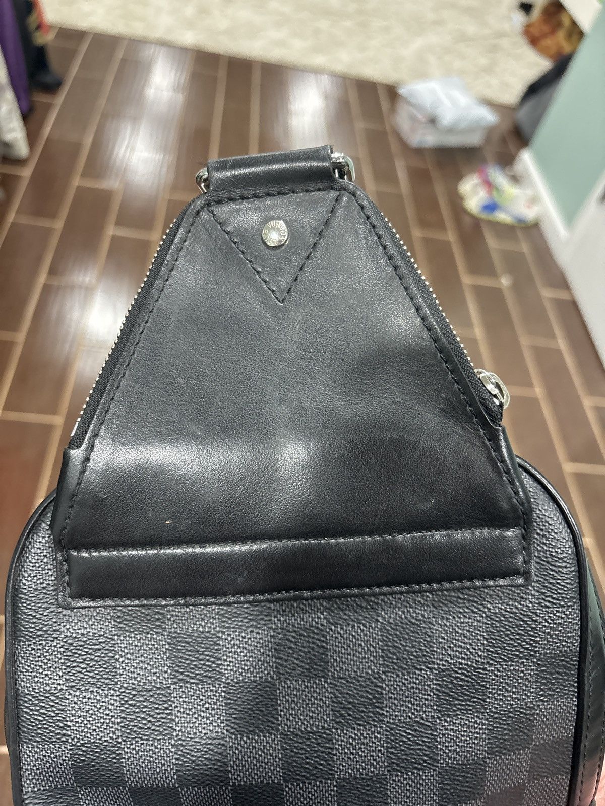 Louis Vuitton USED Louis Vuitton Damier Avenue Slingbag Fannypack Size ONE SIZE - 7 Thumbnail