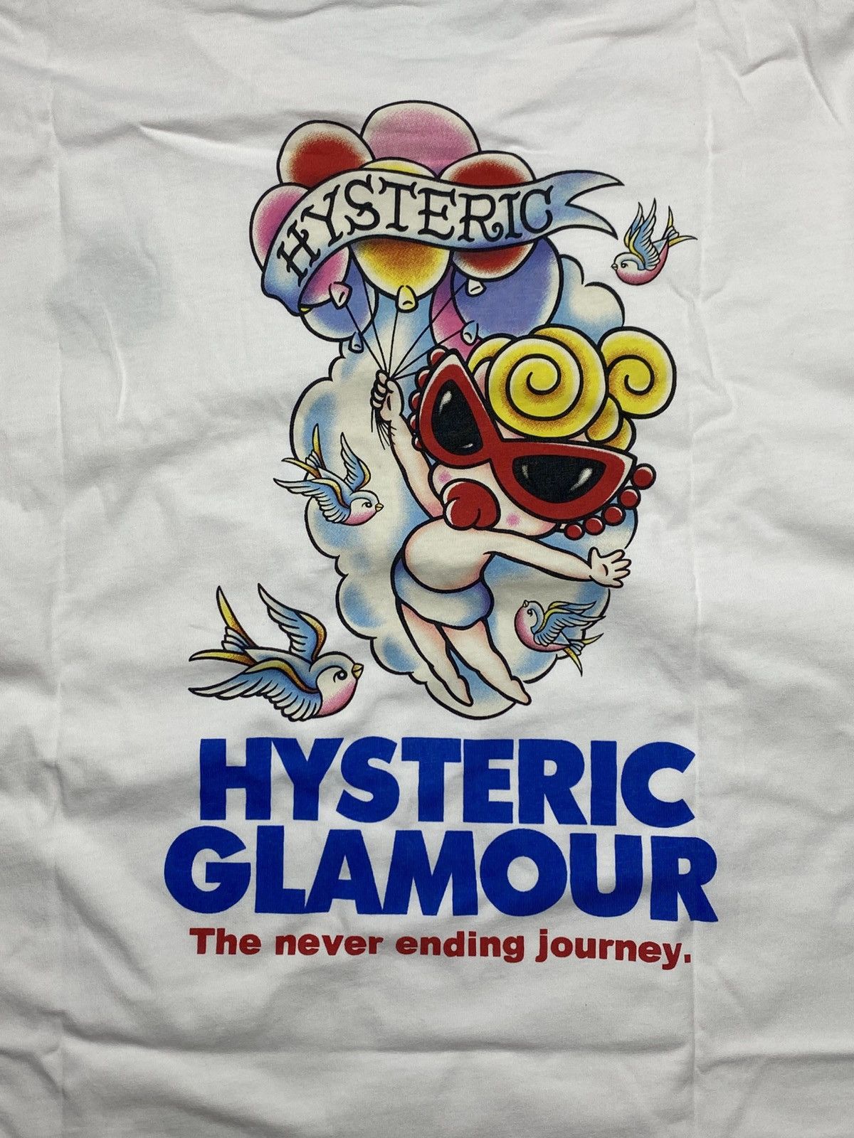 Hysteric Glamour Hysteric Glamour - Y2K Big Print T-Shirt Size US M / EU 48-50 / 2 - 6 Thumbnail