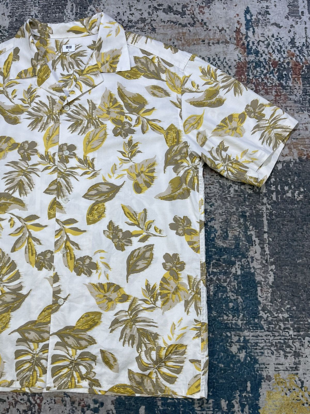 Uniqlo Uniqlo Botanical Print Aloha Hawaiian Shirt Size US M / EU 48-50 / 2 - 4 Thumbnail