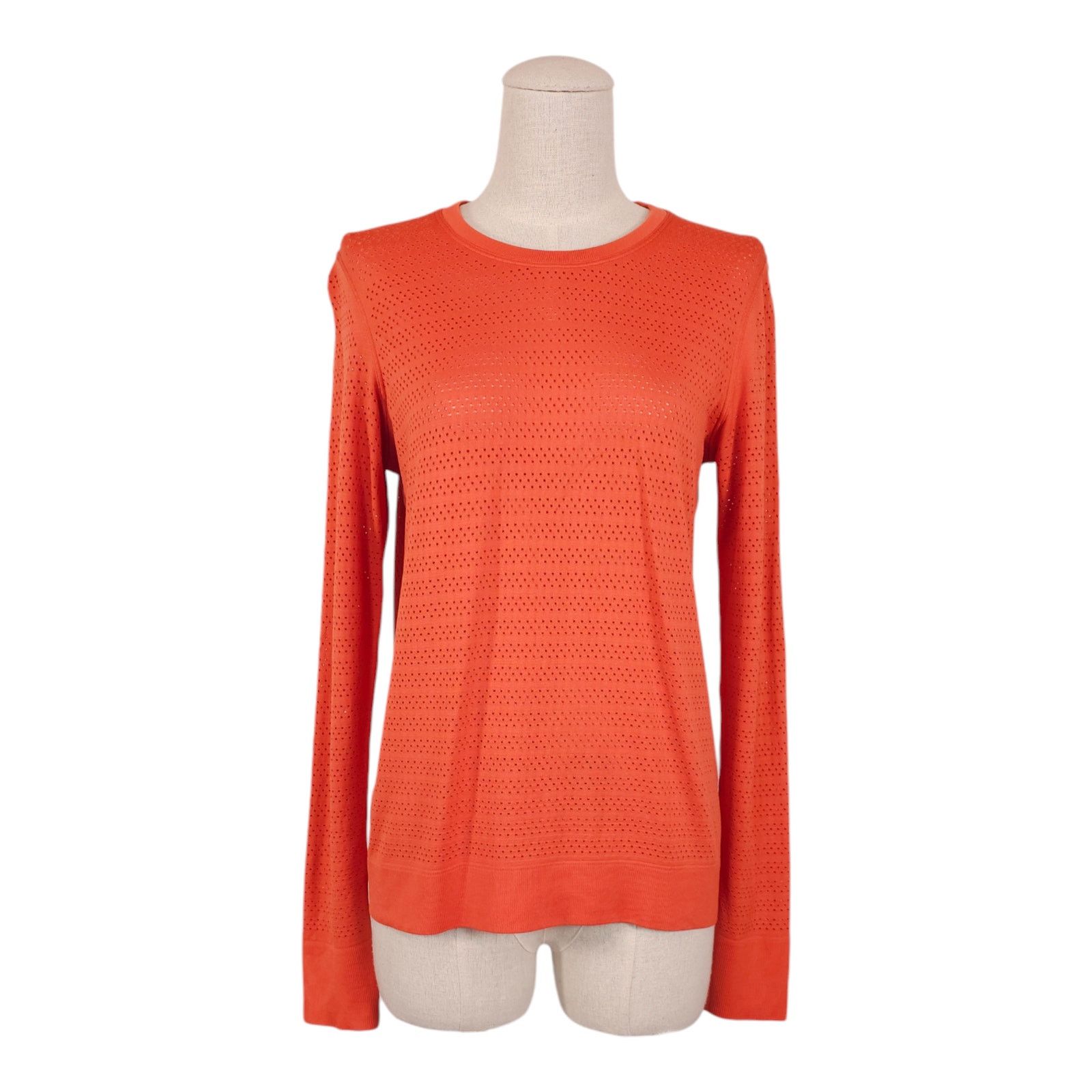 Lululemon Lululemon Breeze By Long Sleeve Squad Brick Sz 8 Size M / US 6-8 / IT 42-44 - 1 Thumbnail