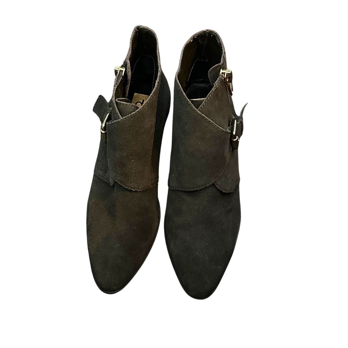 Dolce Vita Dolce Vita olive green suede ankle boots Size US 8.5 / IT 38.5 - 2 Thumbnail