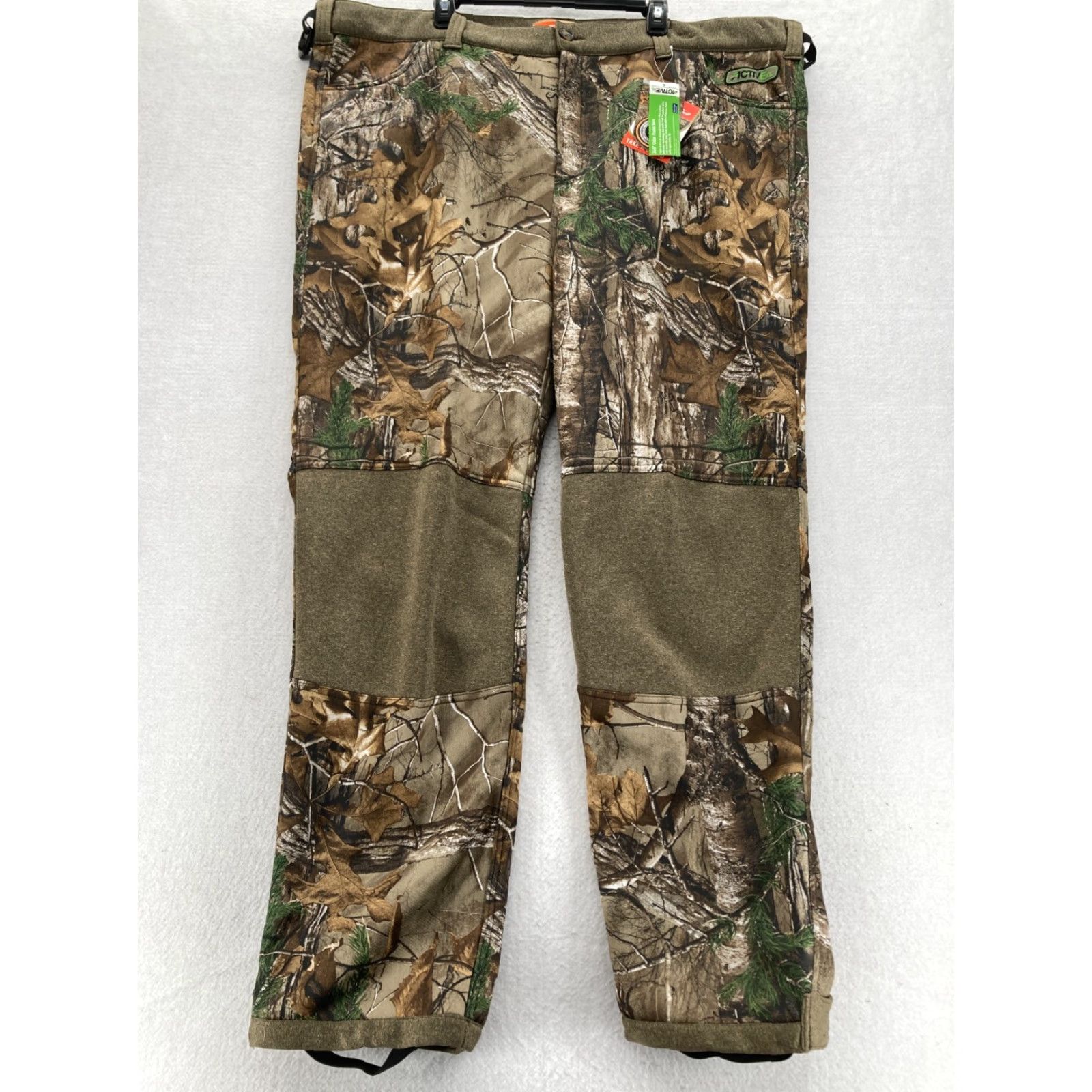 Vintage Drake Silencer Pants Mens 3XL Camouflage Cargo Fleece Lined NWT Brown Polyester 32in Inseam Slim/Regular Front Flat Front Size US 39 - 2 Thumbnail