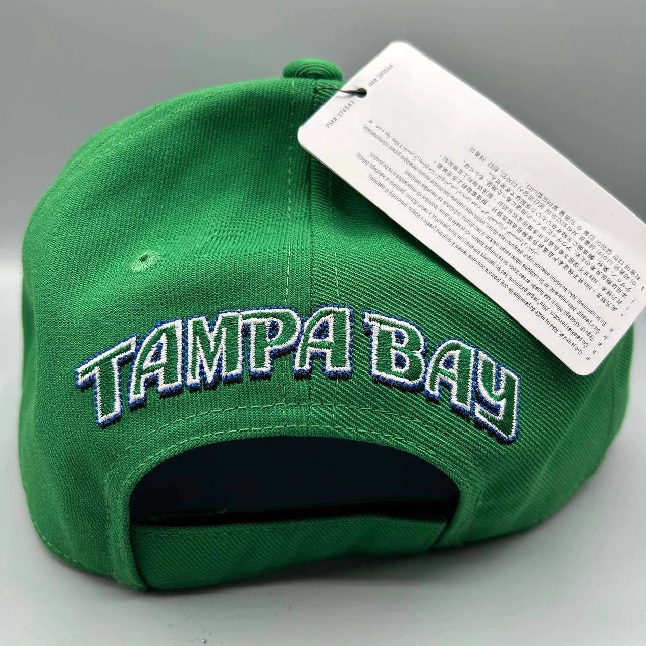 Nike Tampa Bay Devil Rays x Nike Club Hat M-L Dri-Fit Strap Back Size ONE SIZE - 4 Thumbnail