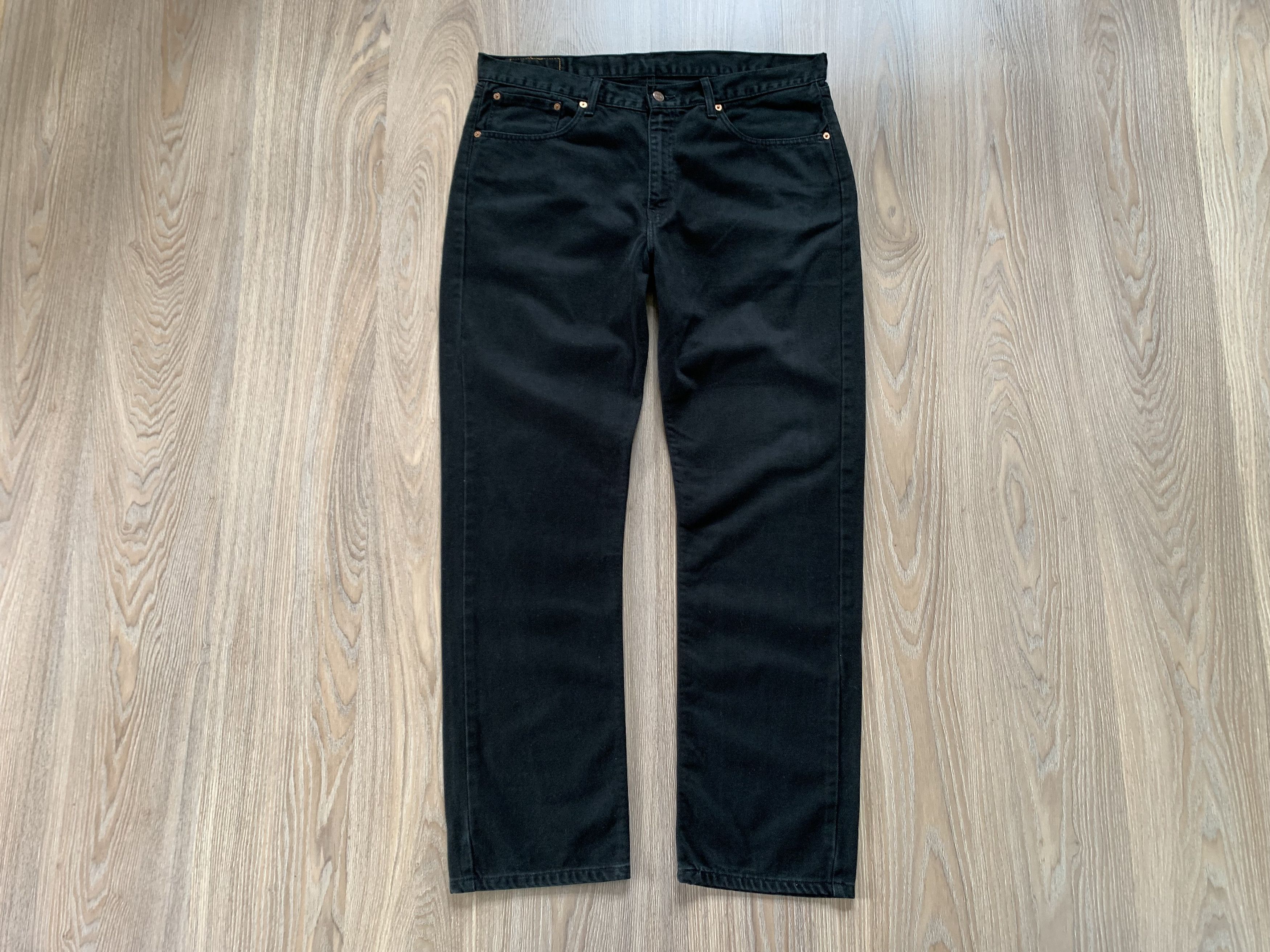 Levi's × Levi's Vintage Clothing × Vintage Levi's 751 02 Black Mens Denim Jeans Size US 38 / EU 54 - 3 Thumbnail