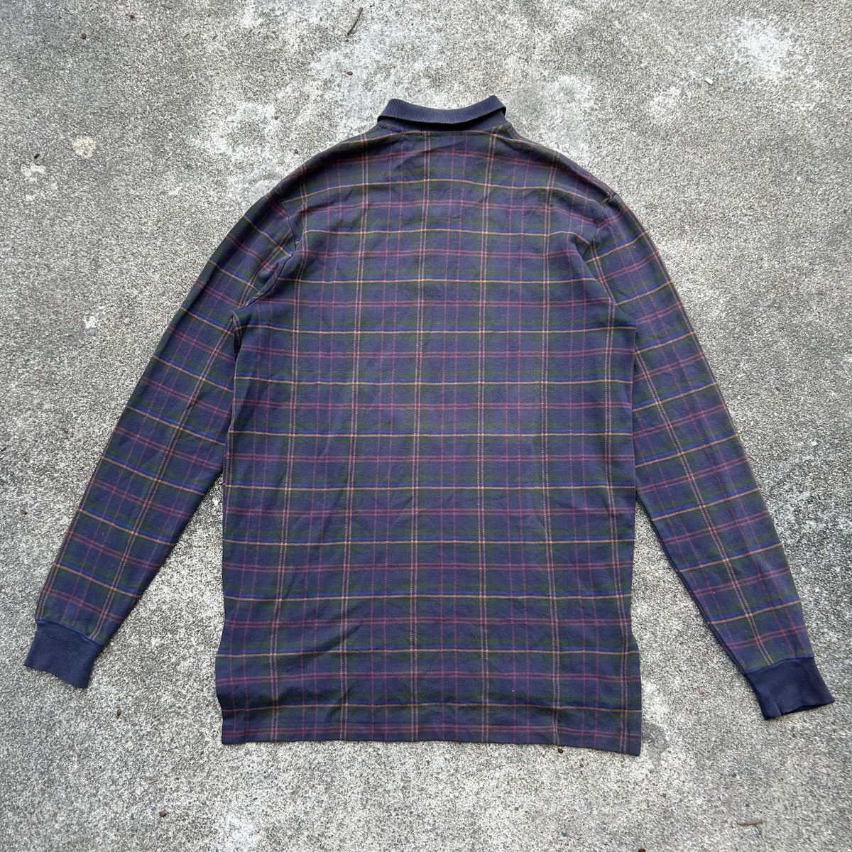 Polo Ralph Lauren Vintage Polo Ralph Lauren Plaid Flannel Shirt Sunfadded Size US S / EU 44-46 / 1 - 10 Thumbnail