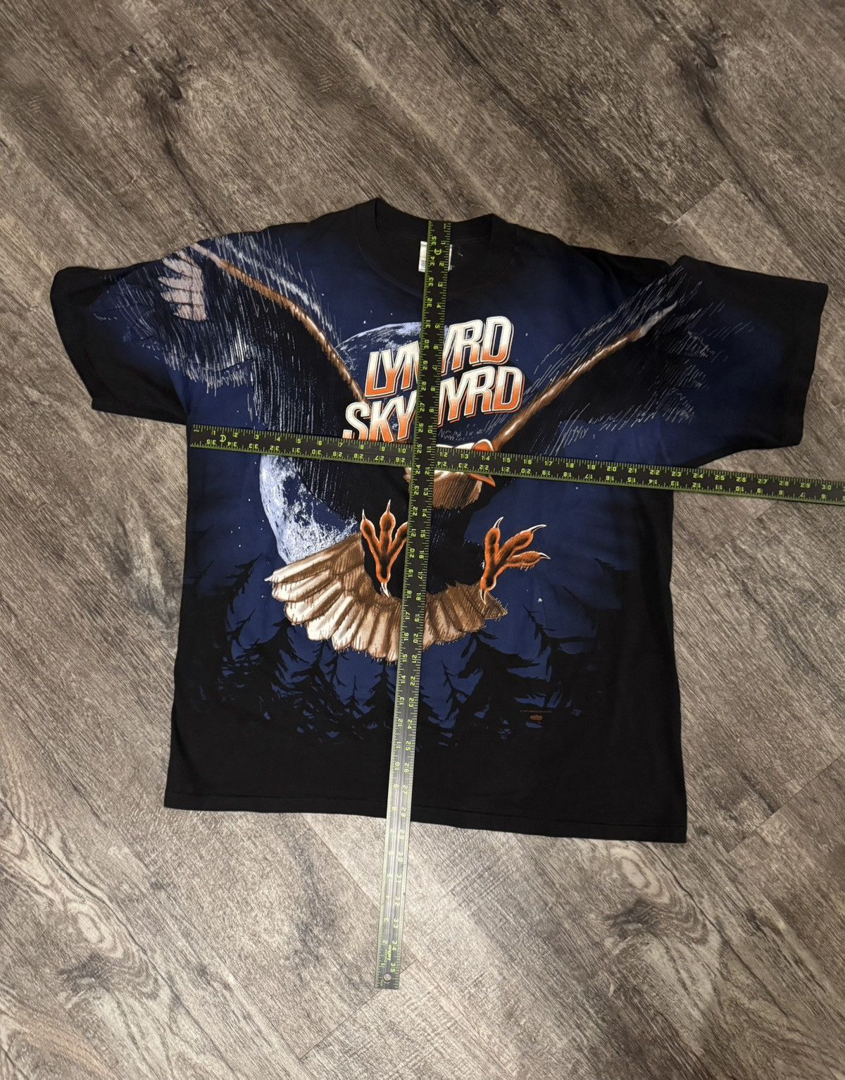 Other Vintage Lynyrd Skynyrd AOP Bald Eagle 1996 World Tour tee Size US XL / EU 56 / 4 - 4 Thumbnail
