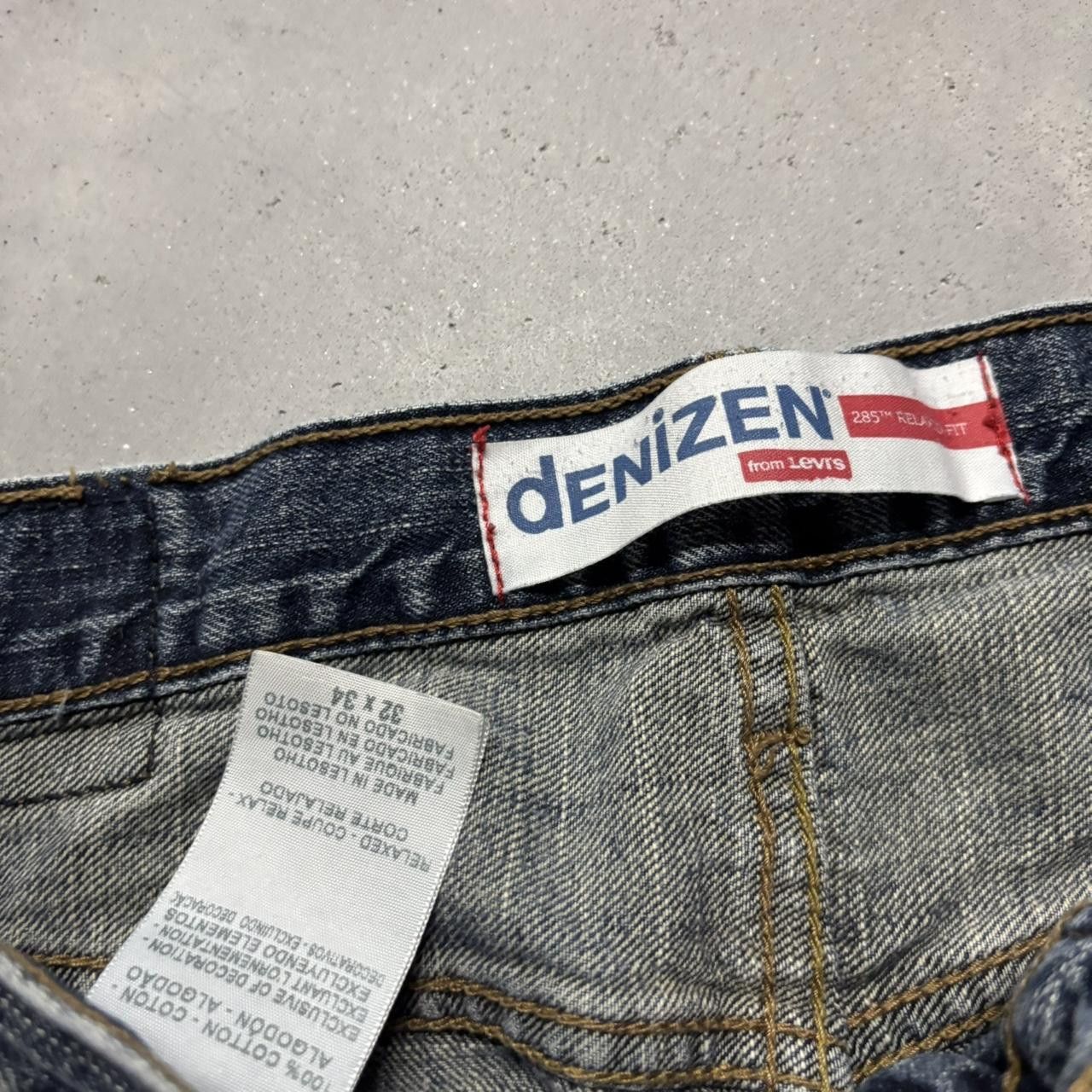 Levi's × Vintage Crazy Vintage Y2K/2000s Grunge Dark Wash Levi’s Denim Jeans! Size US 32 / EU 48 - 8 Thumbnail