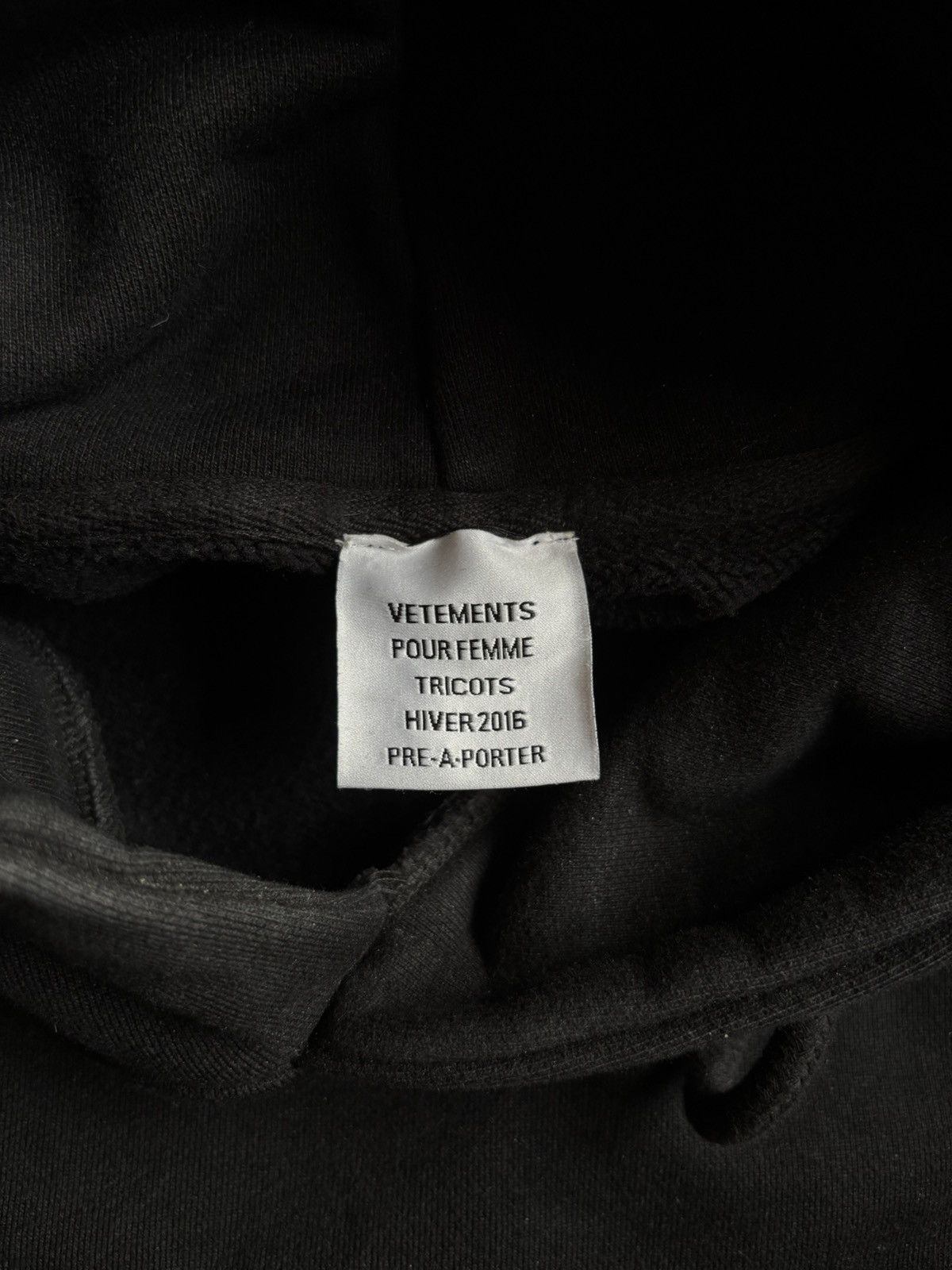 Vetements Vetements OG Metal Runway Hoodie AW16 Size US XS / EU 42 / 0 - 10 Thumbnail