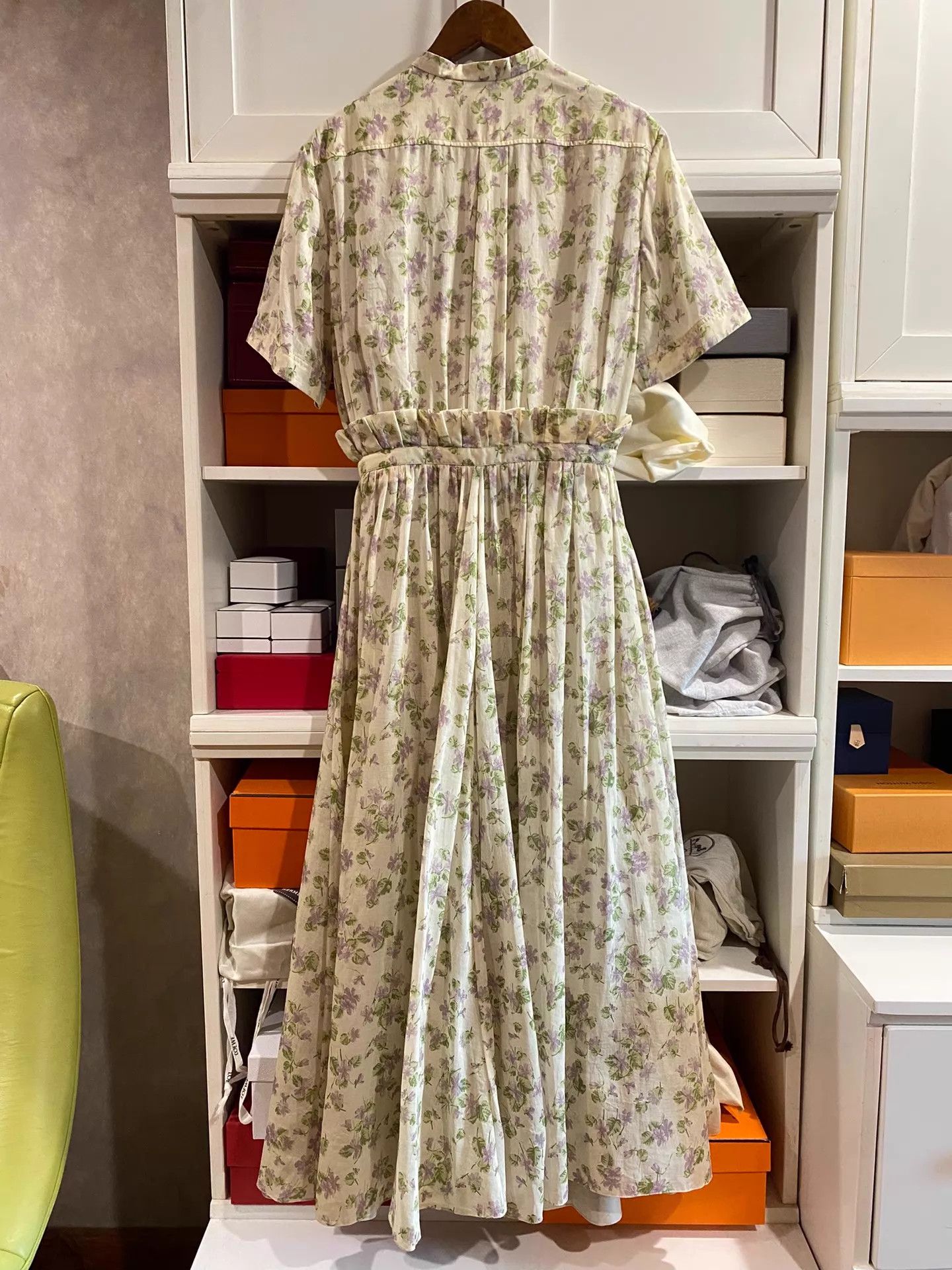 Dior Dior Women's Floral Pastoral Dress 36 Size XS / US 0-2 / IT 36-38 - 2 Thumbnail