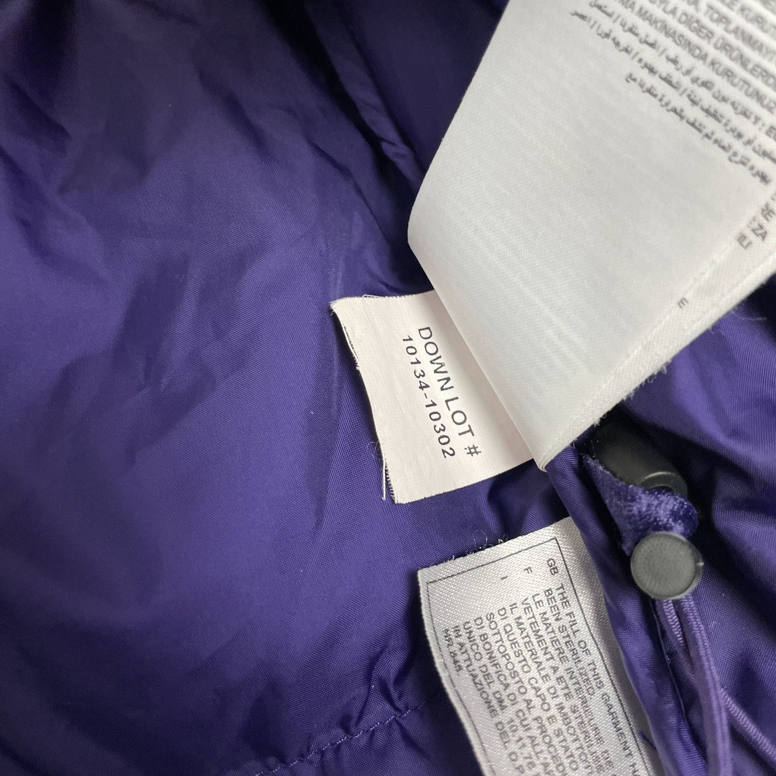 Nike × Nike ACG Nike ACG 800 Women Purple Polyester Full Zip Puffer Jacket S Size US S / EU 44-46 / 1 - 16 Thumbnail