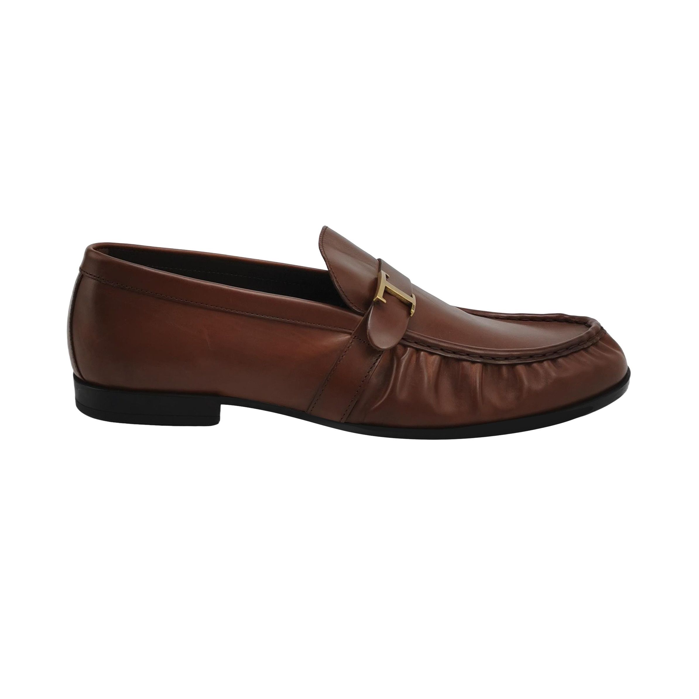 Tod's Tod's T-Logo Leather Loafers 44.5 Size US 11 / EU 44 - 1 Thumbnail