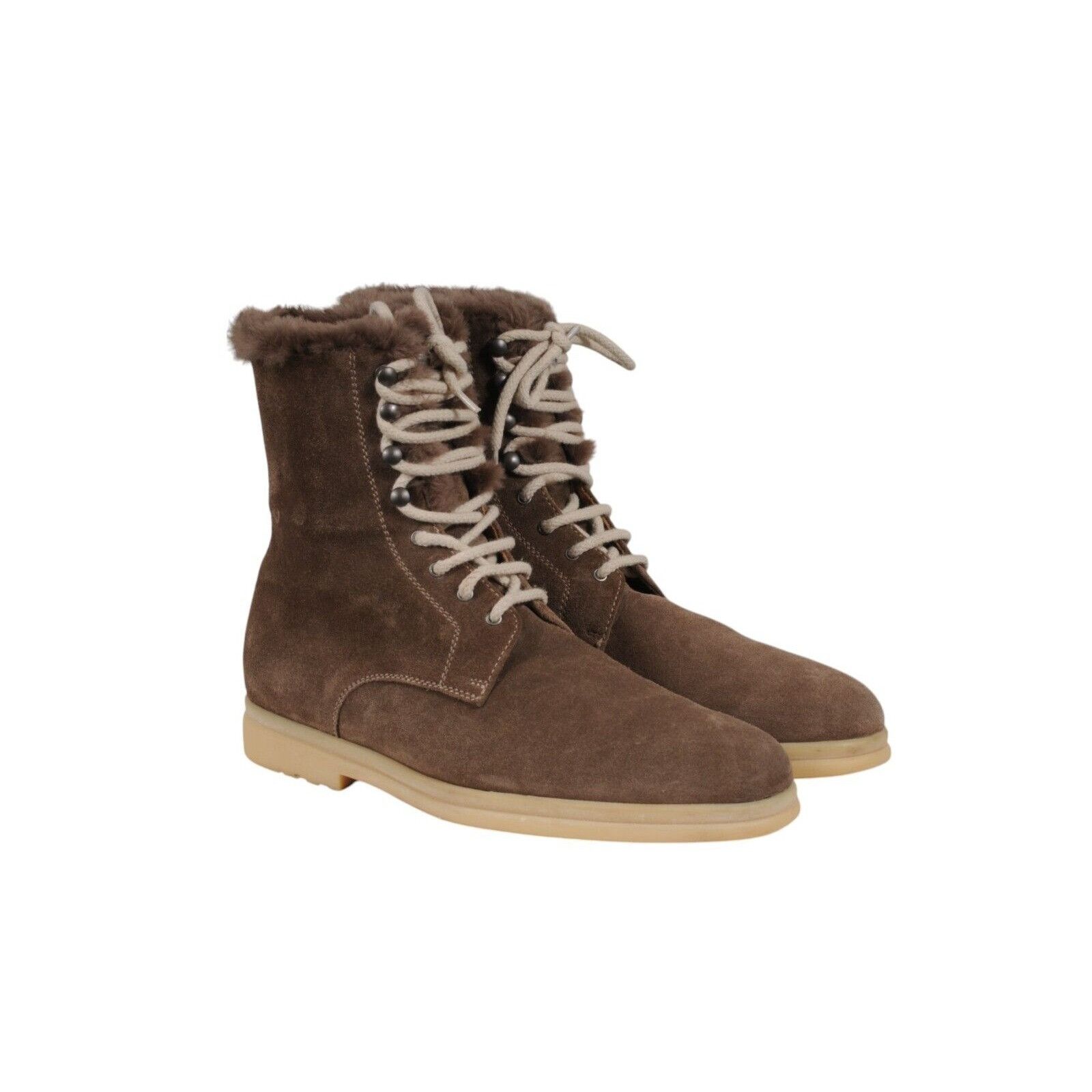 Loro Piana Snow Dream Beaver Fur Lined Boots - 02509 Size US 8.5 / EU 41-42 - 15 Thumbnail