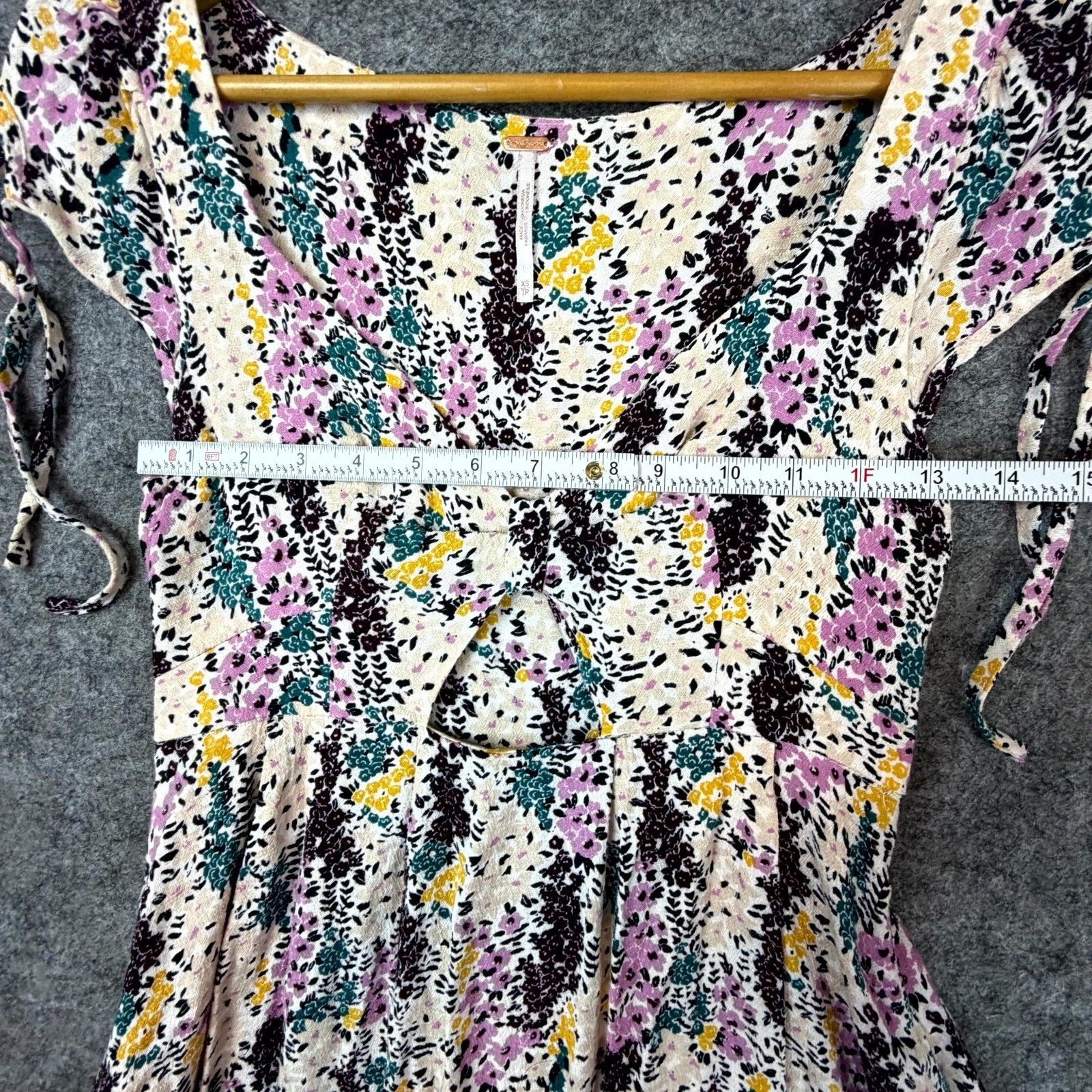 Free People FreePeople Dress XS Boho Y2K Pastel Grunge Soft Indie Sleaze Size XS / US 0-2 / IT 36-38 - 6 Thumbnail