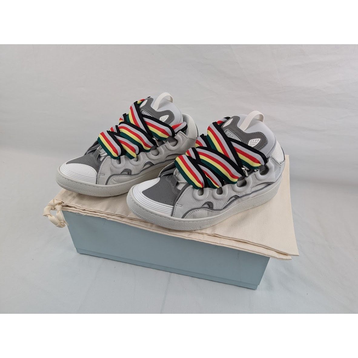 Lanvin o1rshd1 Curb Sneakers in White Size US 10 / EU 43 - 20 Thumbnail