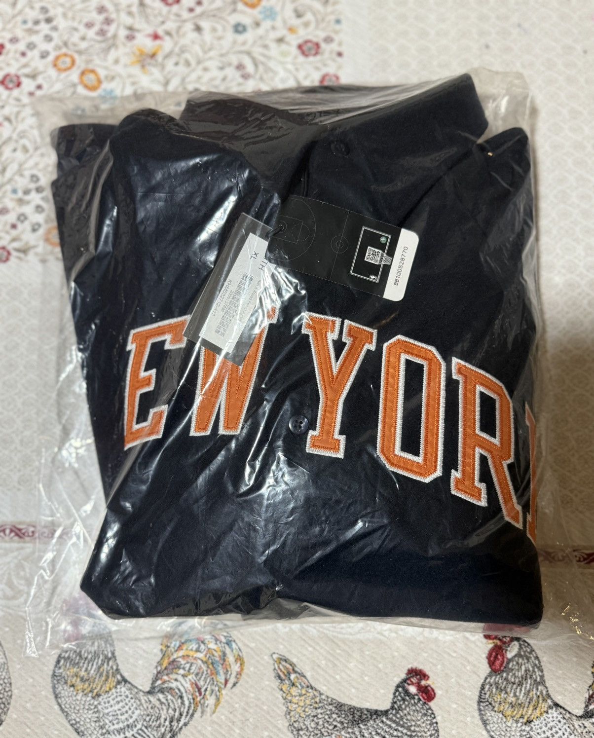 Kith Kith for New York Knicks Felted Jersey Apollo Shirt XL Size US XL / EU 56 / 4 - 6 Thumbnail
