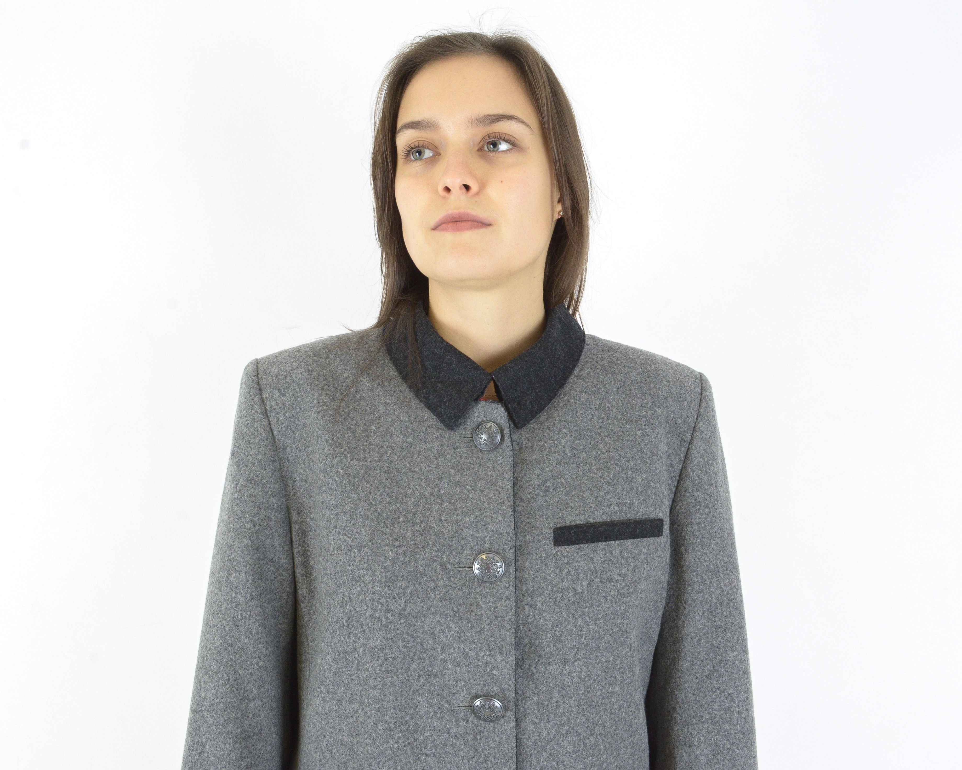Julius Julius Lang M Wool Blazer Jacket Trachten Coat Padded Size M / US 6-8 / IT 42-44 - 5 Thumbnail