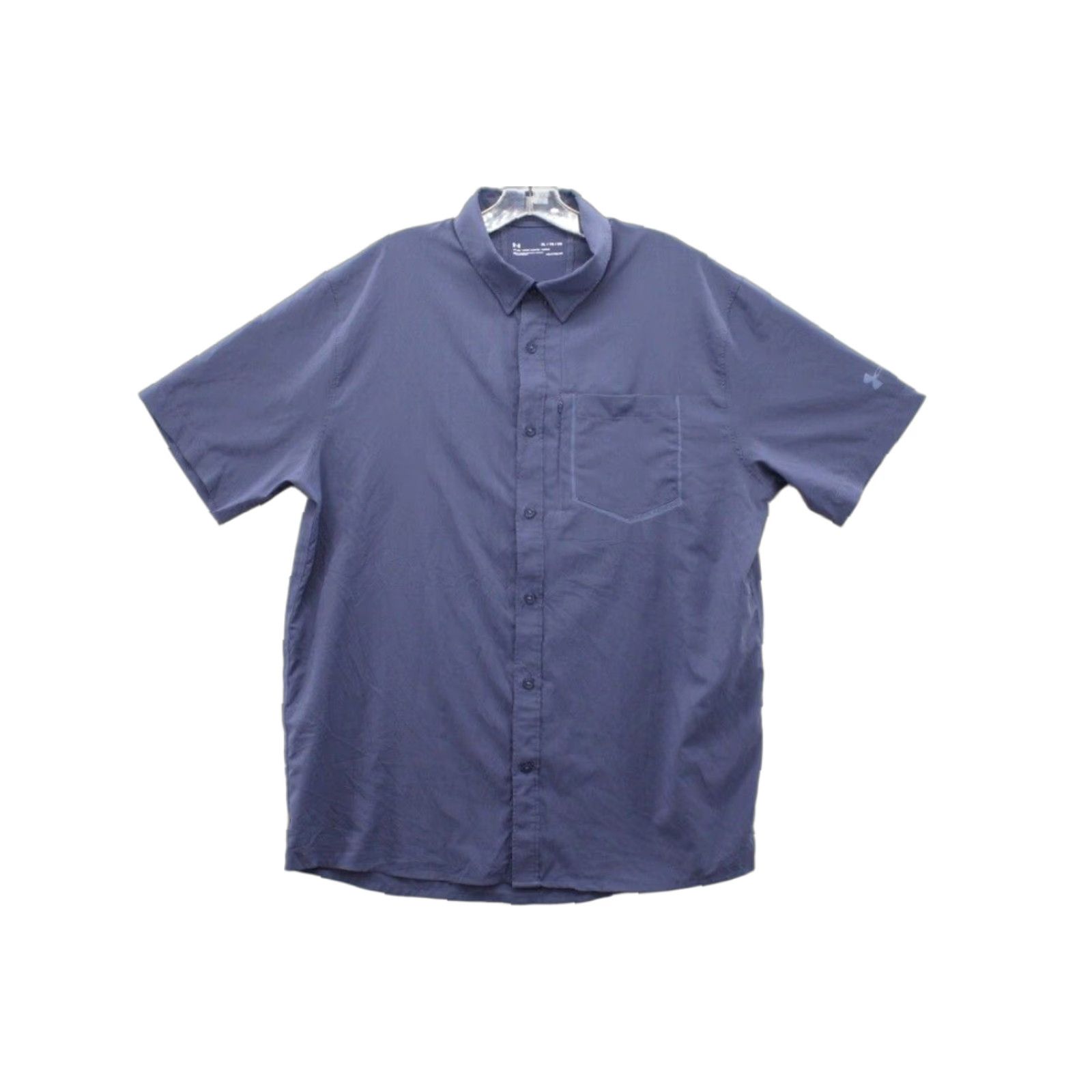Under Armour Under Armour Shirt Mens XL Blue High Tide Performance Fishing Wicking UPF Sports Size US XL / EU 56 / 4 - 1 Thumbnail
