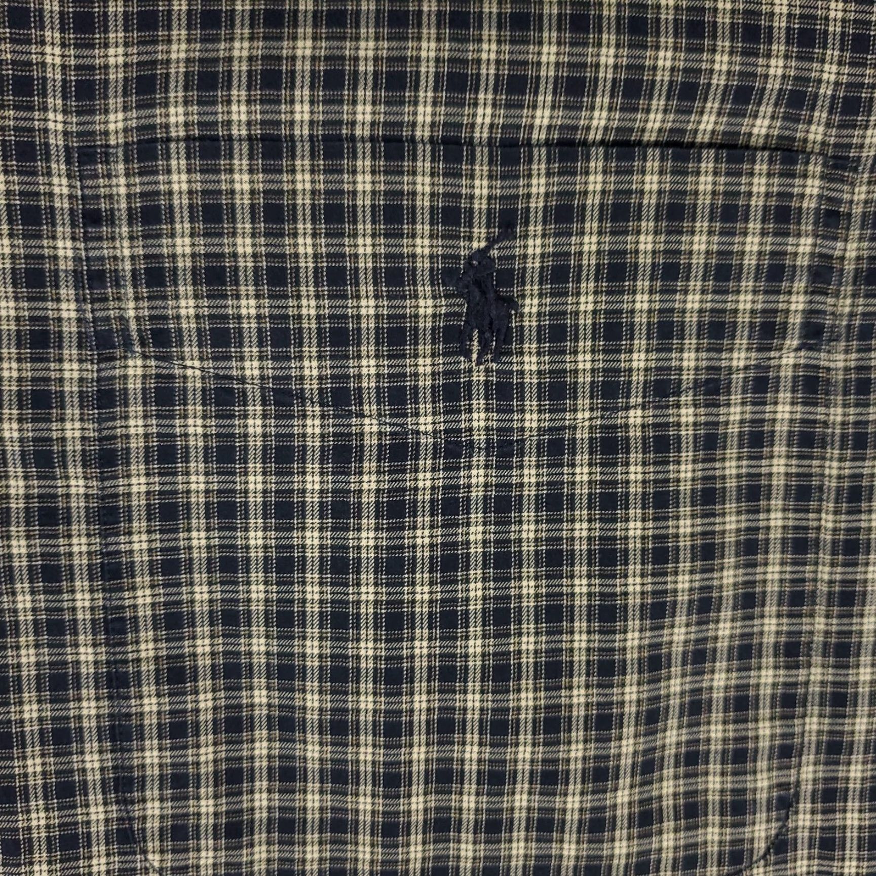 Ralph Lauren Ralph Lauren Shirt Mens XL Blue Beige Plaid Pony Casual Button Up Long Sleeve Size US XL / EU 56 / 4 - 2 Thumbnail