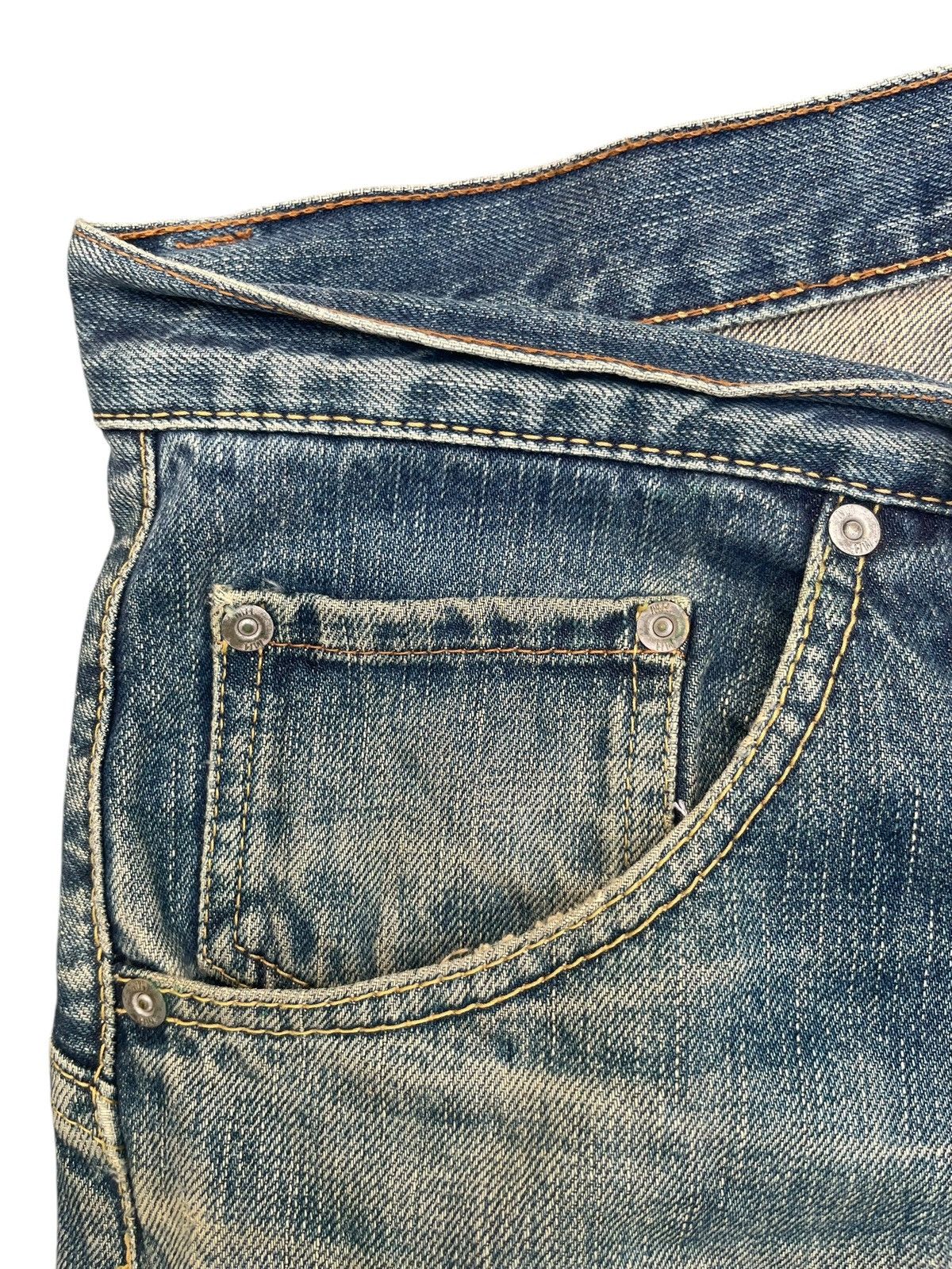 MasterPiece × Vintage Vintage Masterpiece Distresed Denim Size US 40 / EU 56 - 6 Thumbnail