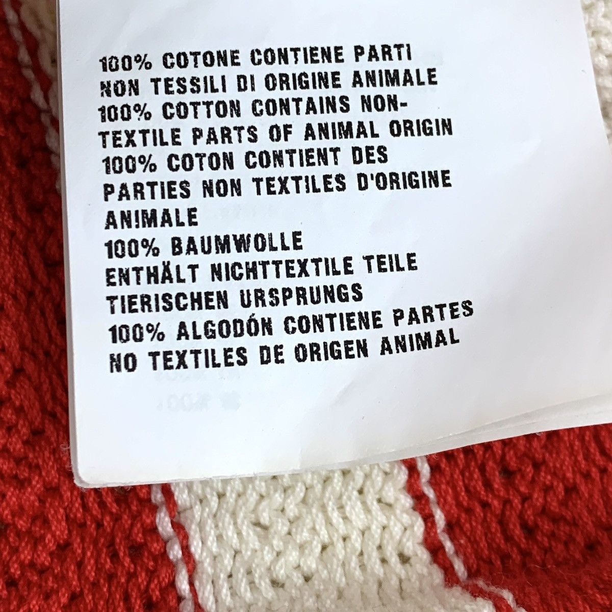 Miu Miu MiuMiu Colorblocked Striped Cotton Knit Sweater Size M / US 6-8 / IT 42-44 - 8 Thumbnail
