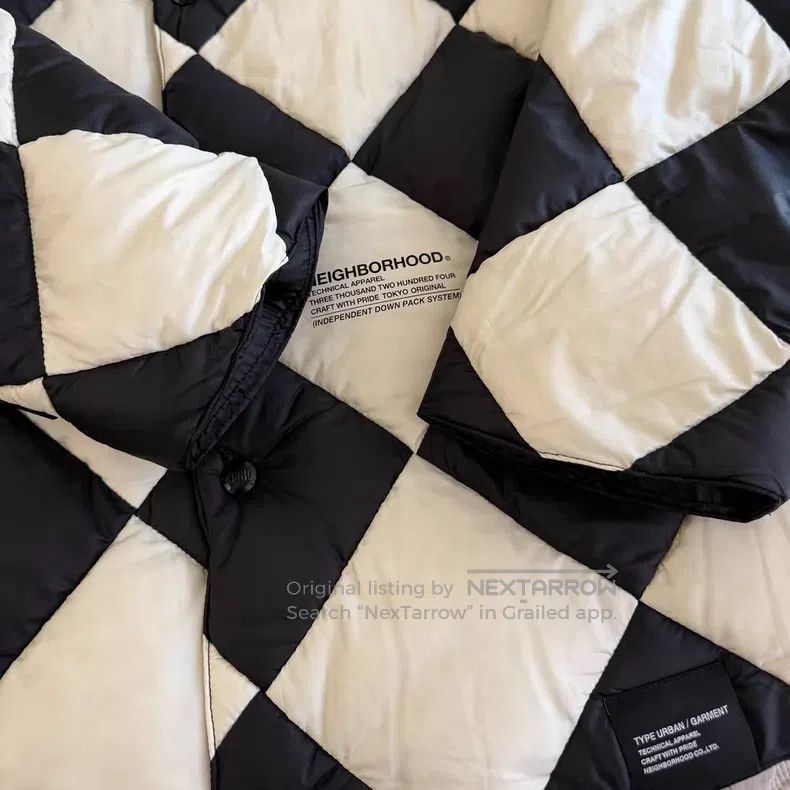 Neighborhood Neighborhood Plaid Puffer Jacket Size US L / EU 52-54 / 3 - 4 Thumbnail