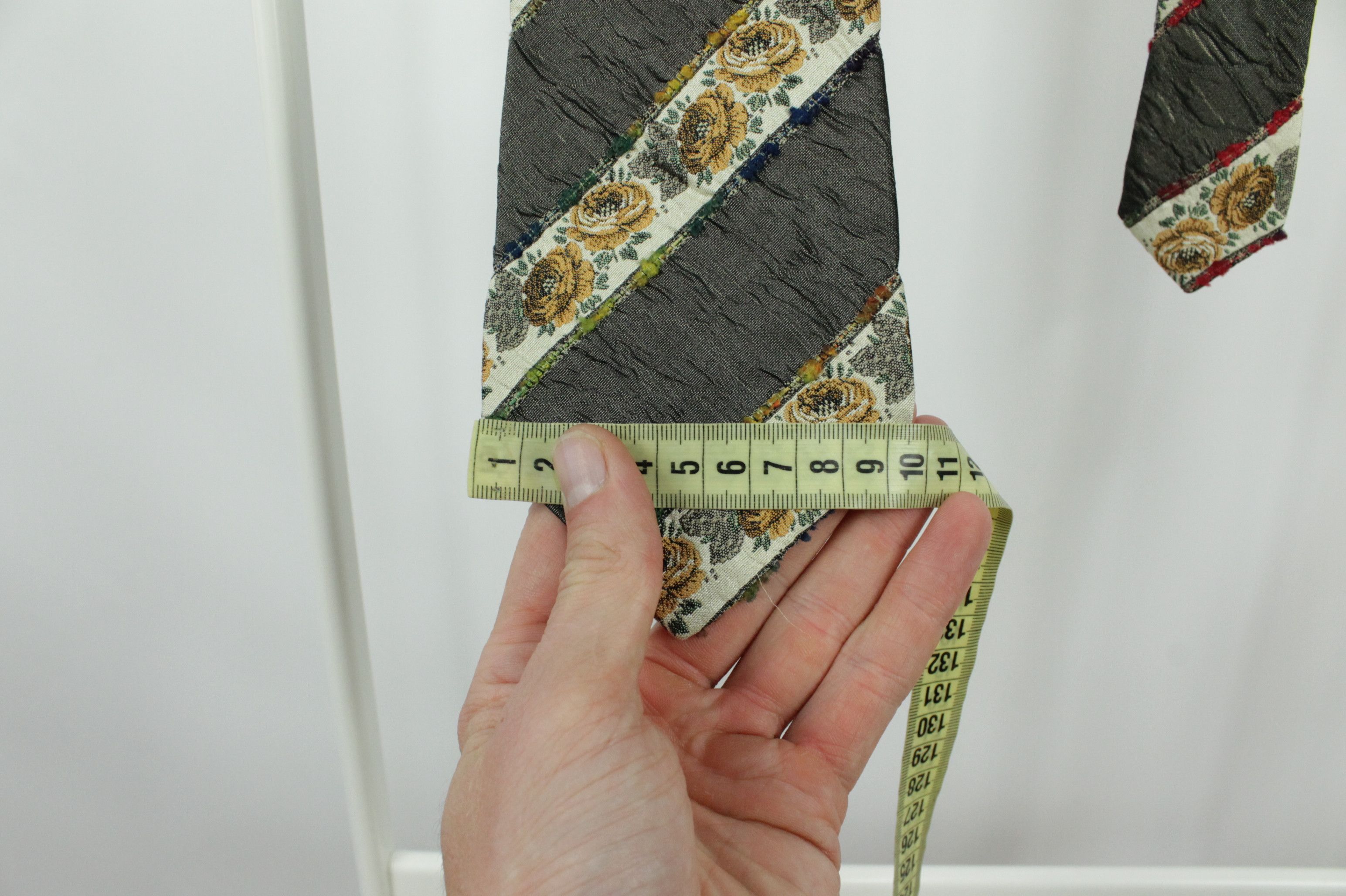 Kenzo Vintage Kenzo Homme Flower Print Silk Tie Size ONE SIZE - 5 Thumbnail