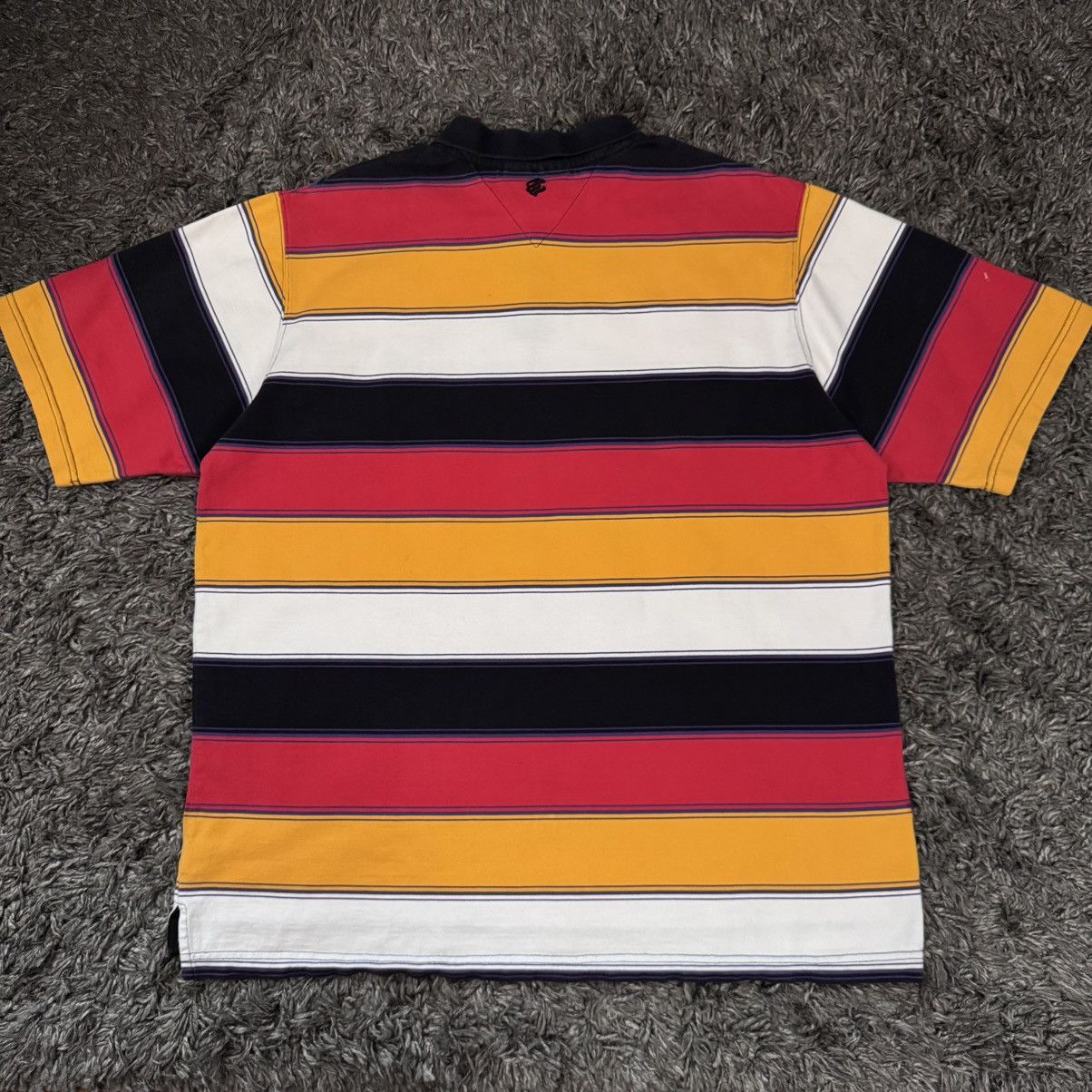Rocawear Rocawear Striped Y2K Polo Shirt Size US XL / EU 56 / 4 - 6 Thumbnail