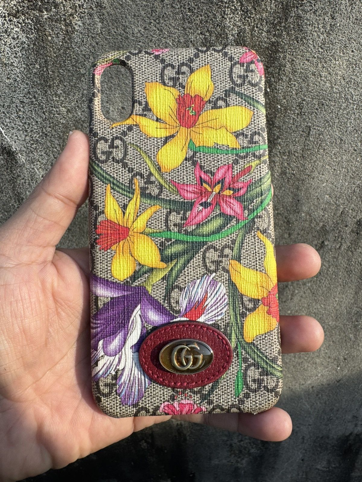 Gucci Gucci Floral iPhone XS max phone case Size ONE SIZE - 1 Thumbnail