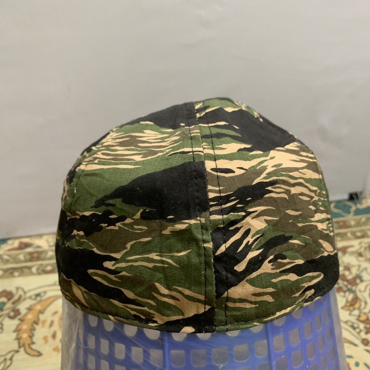 Japanese Brand VINTAGE ARMY B.Z.H.D TIGER STRIPE CAP Size ONE SIZE - 5 Thumbnail