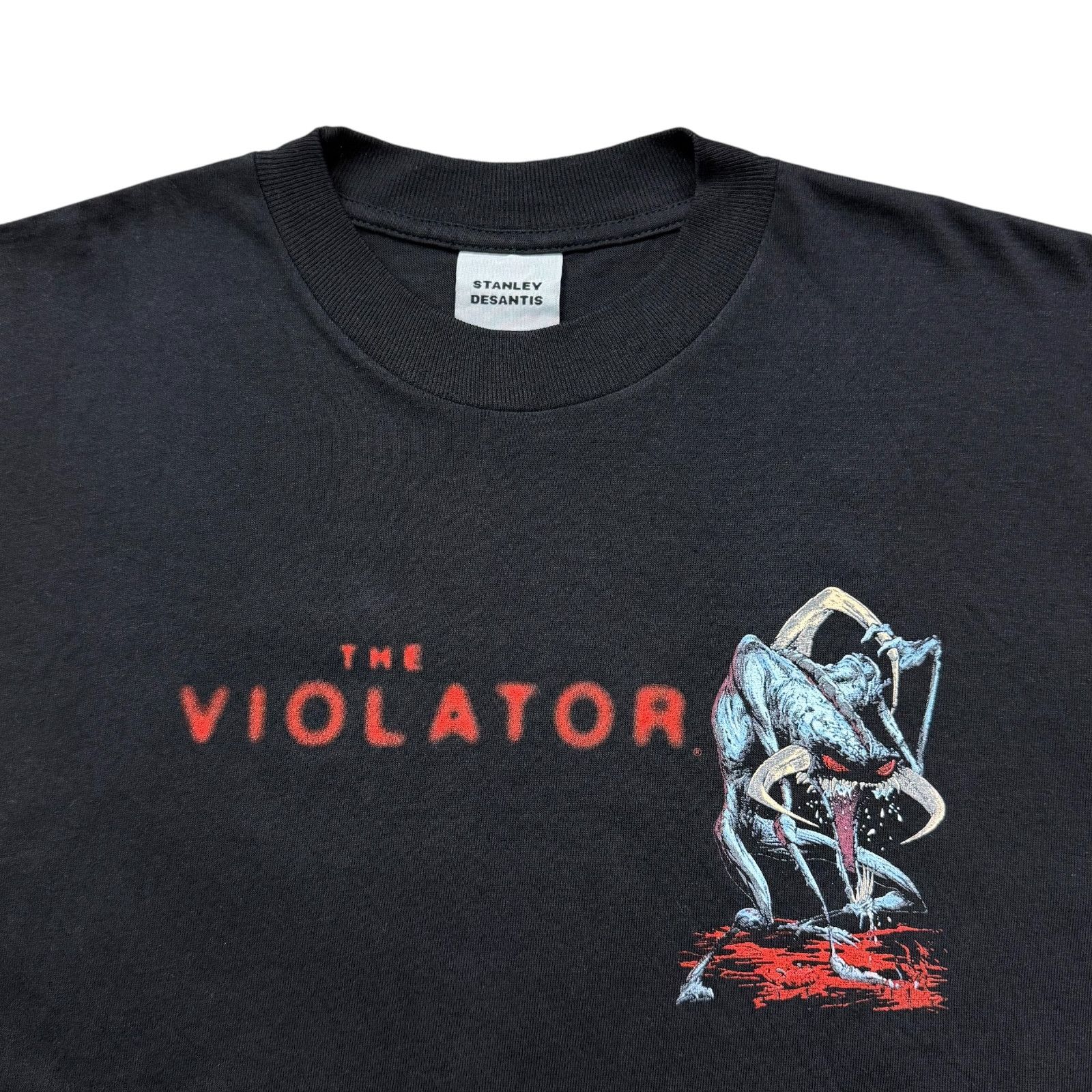 Vintage RARE 90s SPAWN THE VIOLATOR CLOWN STANLEY DESANTIS T-SHIRT Size US L / EU 52-54 / 3 - 3 Thumbnail