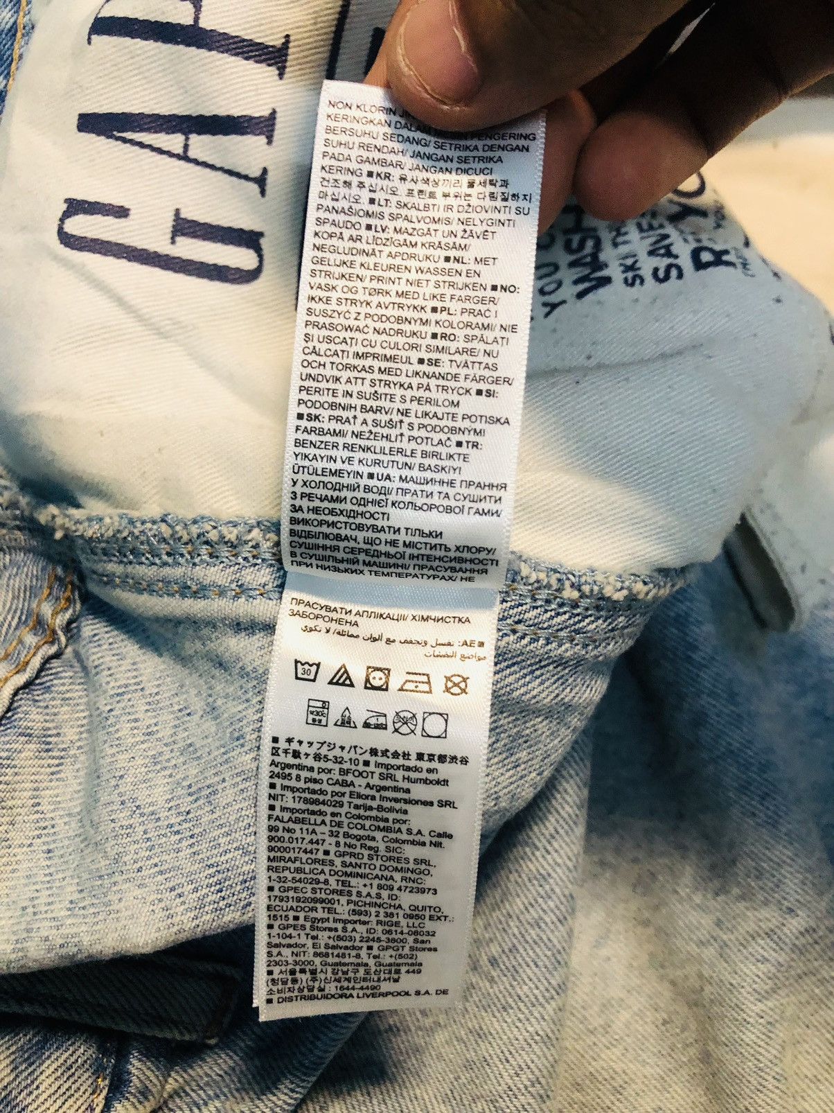 Gap × Jean × Vintage Gap Jeans Vintage (10) Size US 29 - 13 Thumbnail