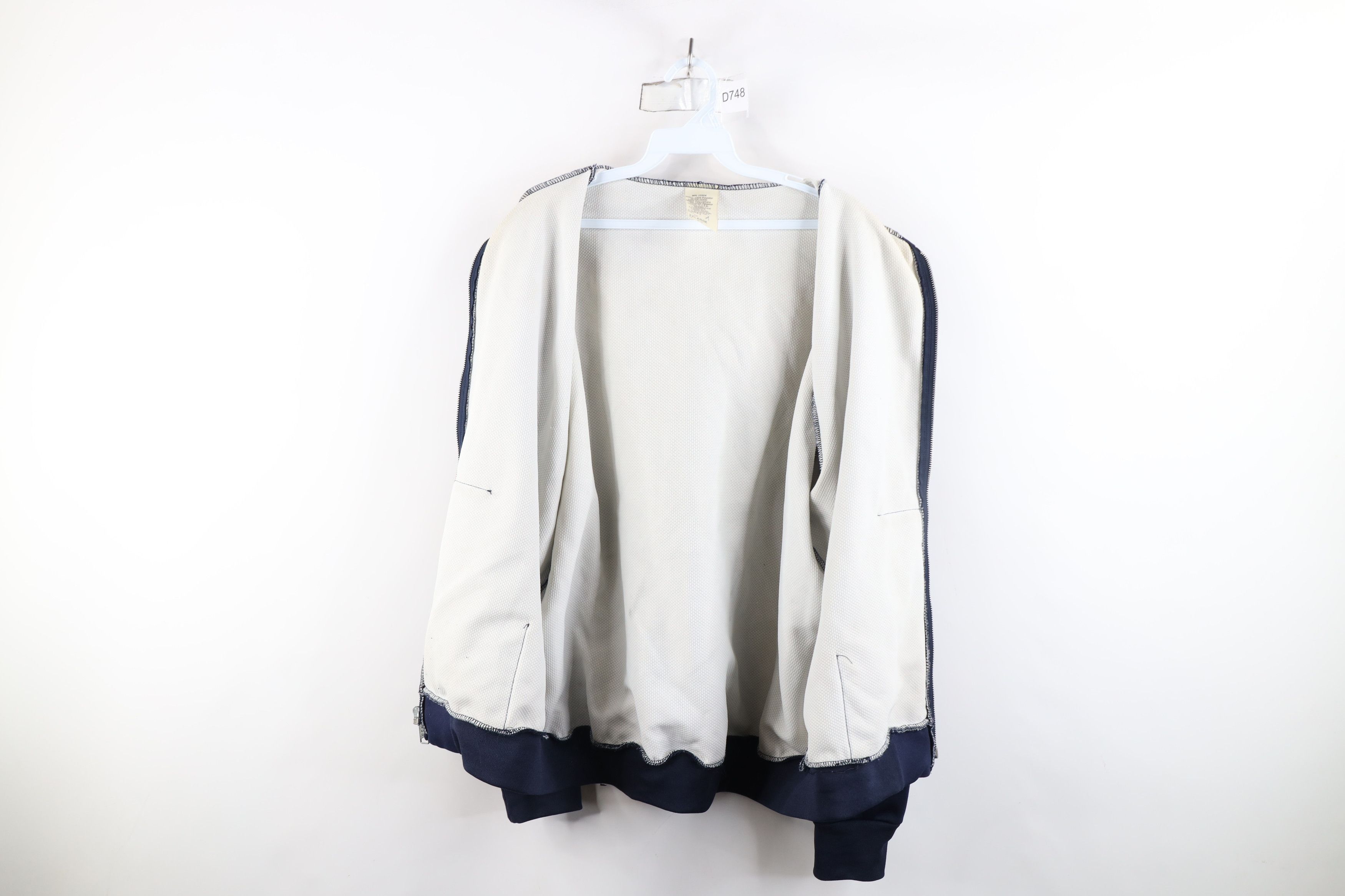Vintage Vintage 70s Streetwear Thermal Waffle Knit Lined Hoodie Size US XXL / EU 58 / 5 - 10 Thumbnail